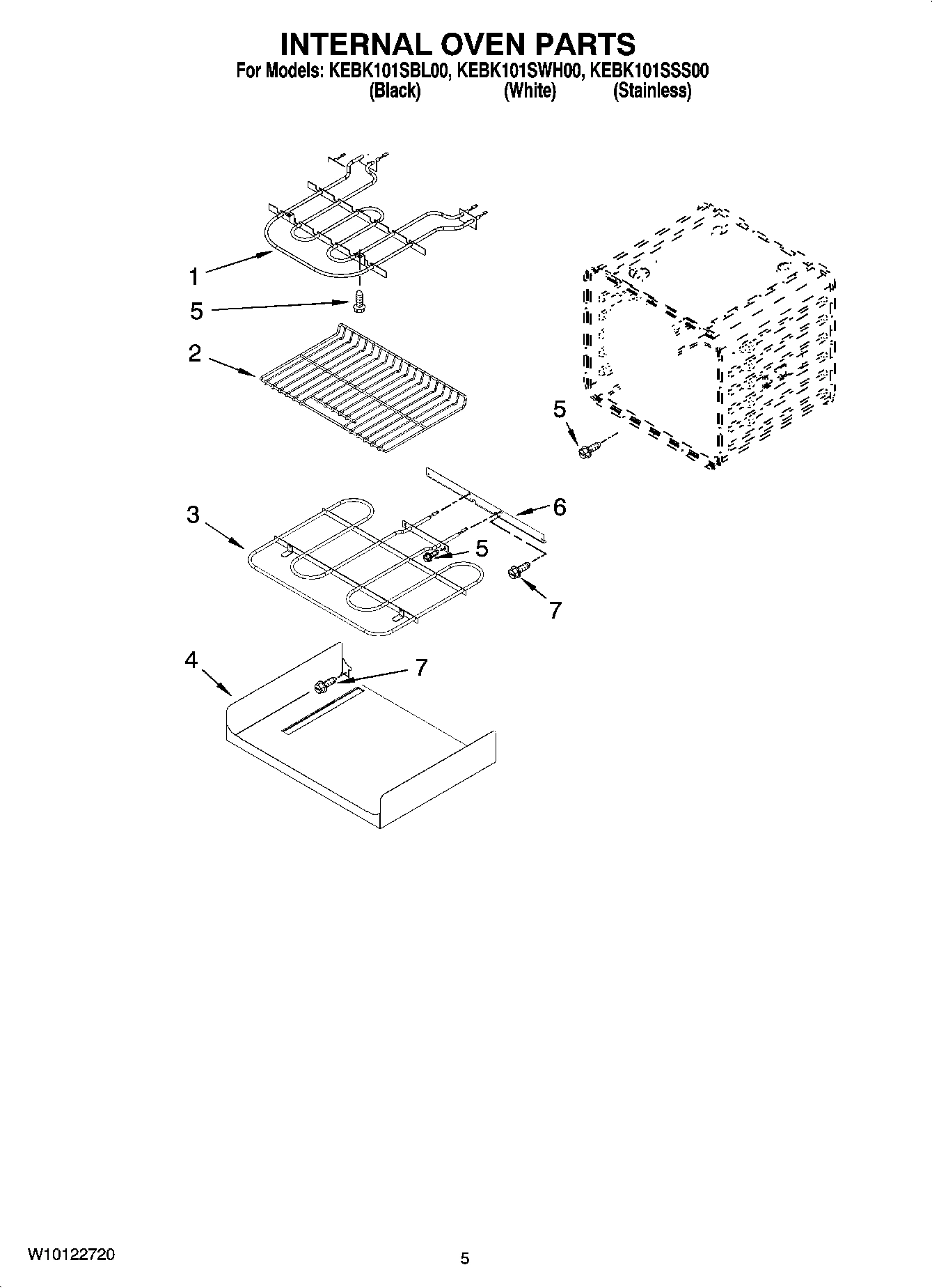 04 - INTERNAL OVEN PARTS