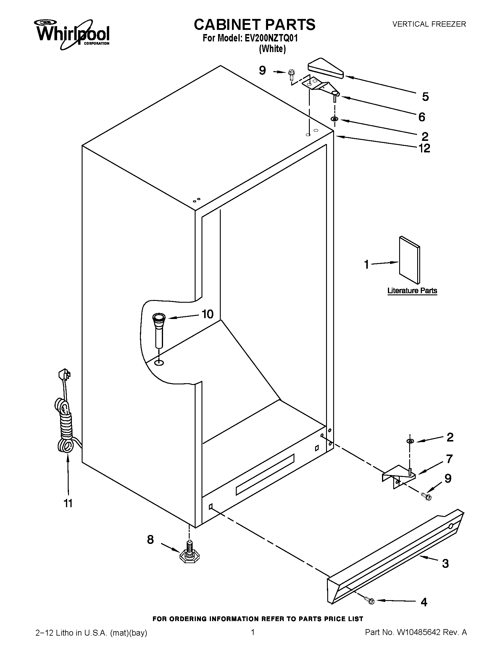 01 - CABINET PARTS