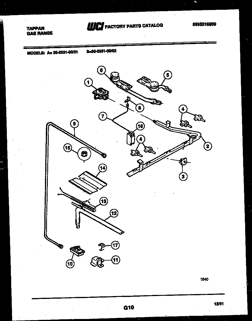 06 - BURNER, MANIFOLD AND GAS CONTROL