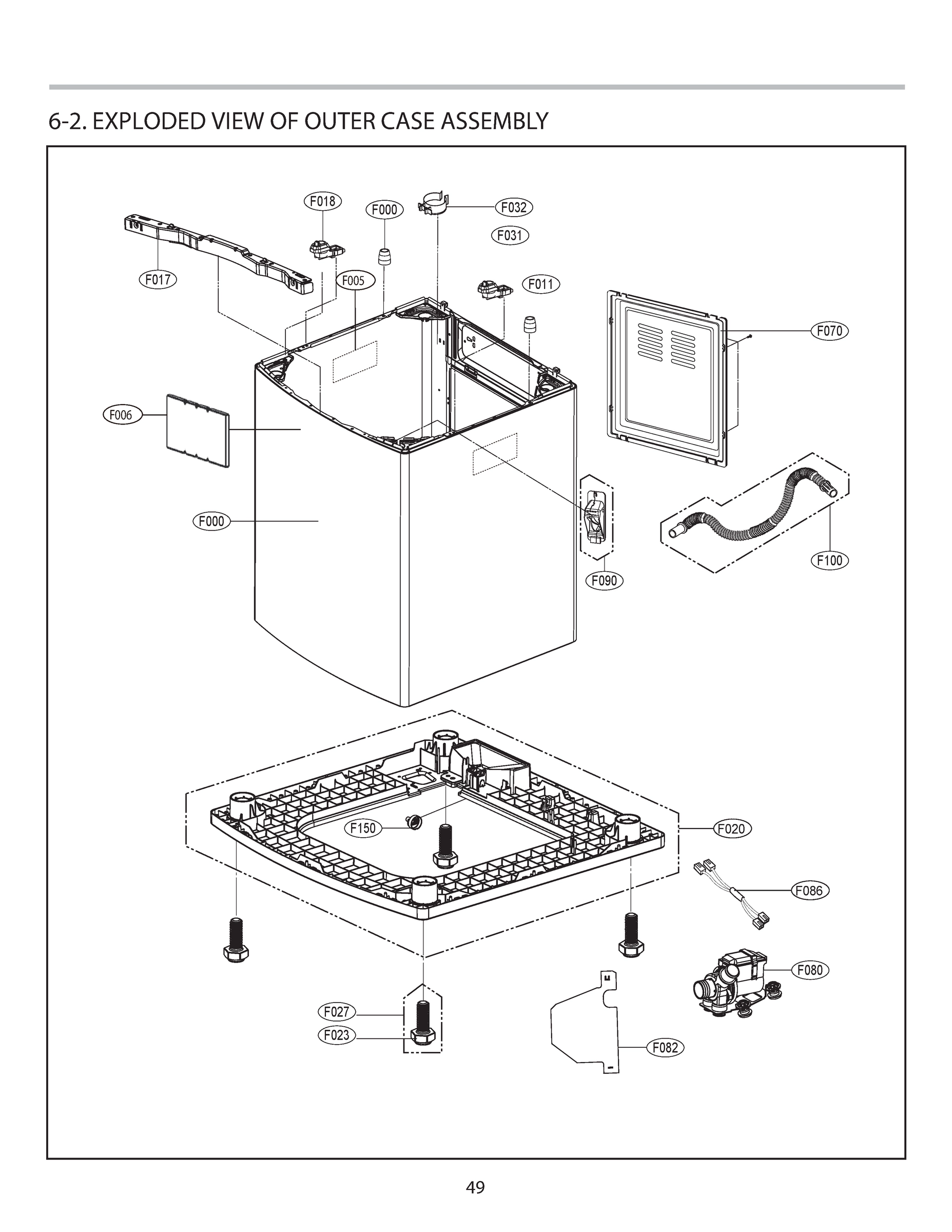 OUTER CASE ASSEMBLY