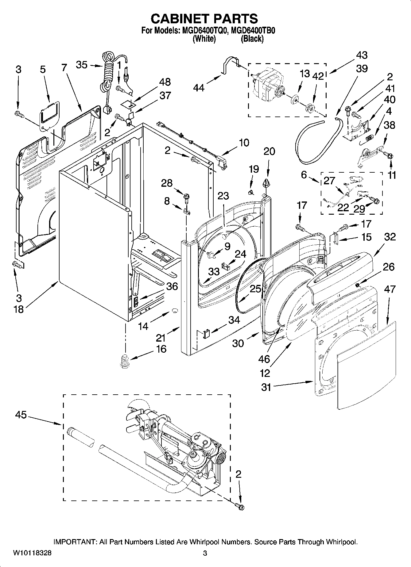 02 - CABINET PARTS