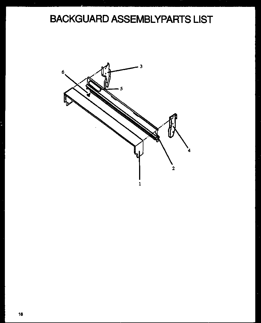 01 - BACKGUARD ASSY