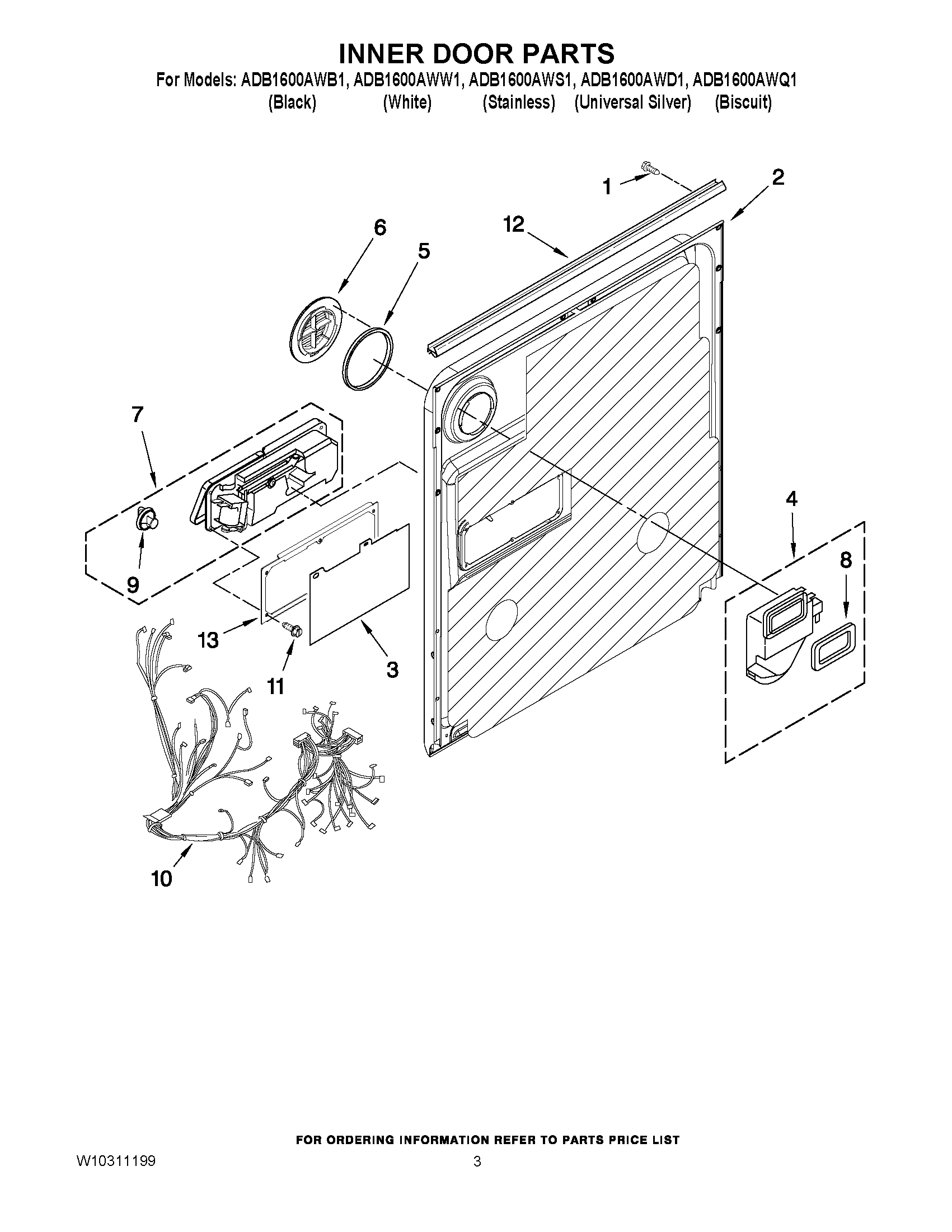 03 - INNER DOOR PARTS