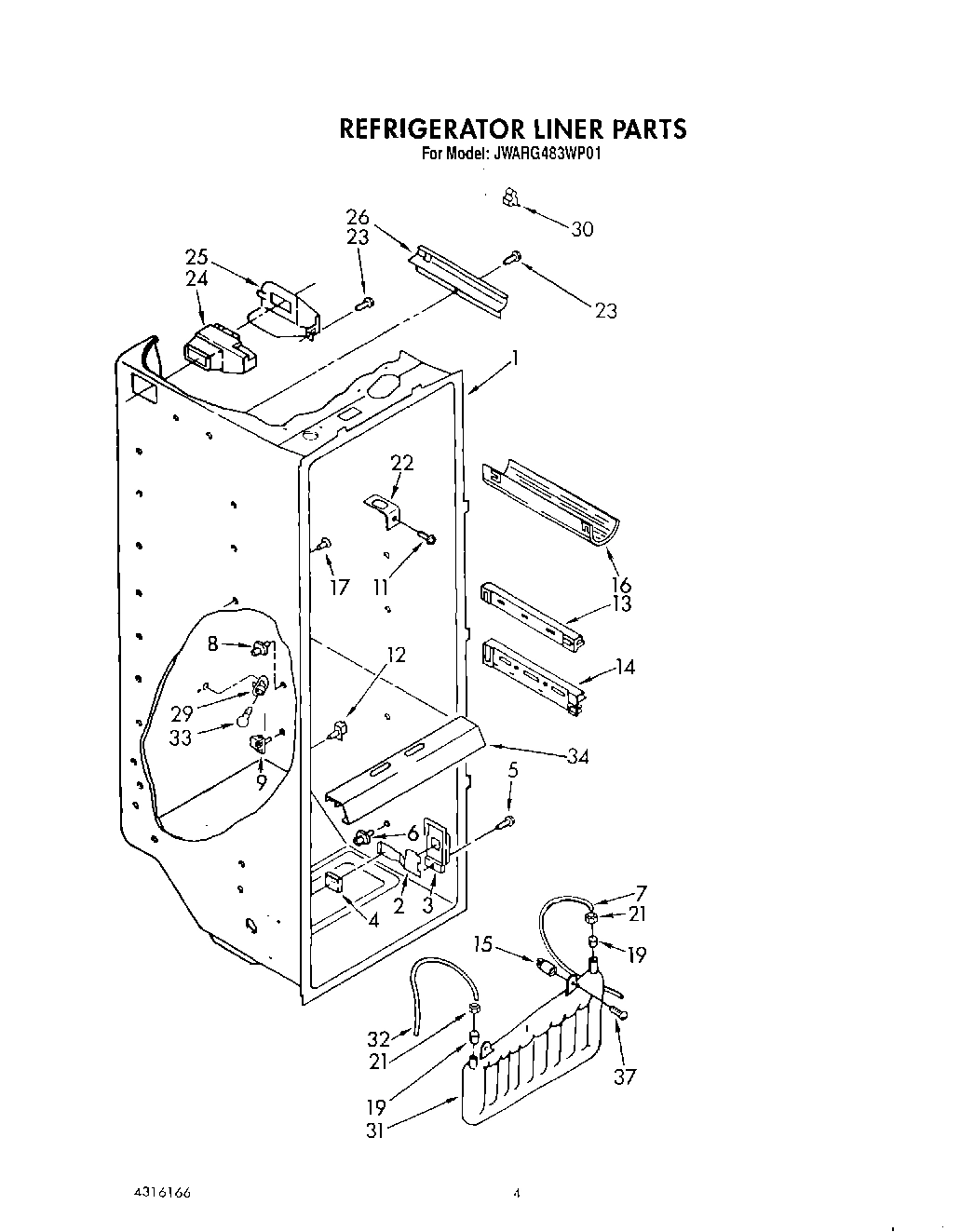 03 - REFRIGERATOR LINER