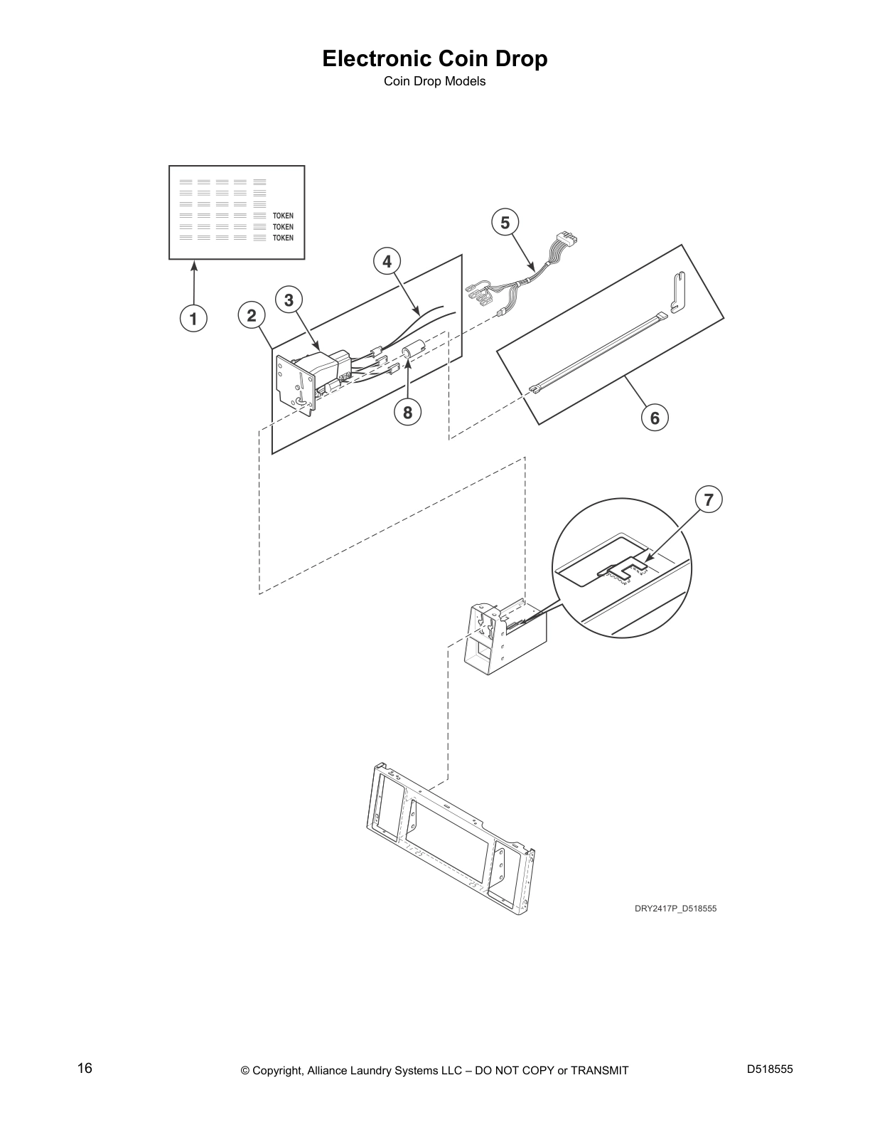 Electronic Coin Drop