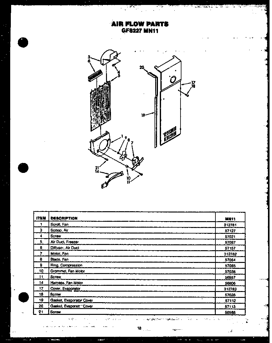 01 - AIR FLOW PARTS