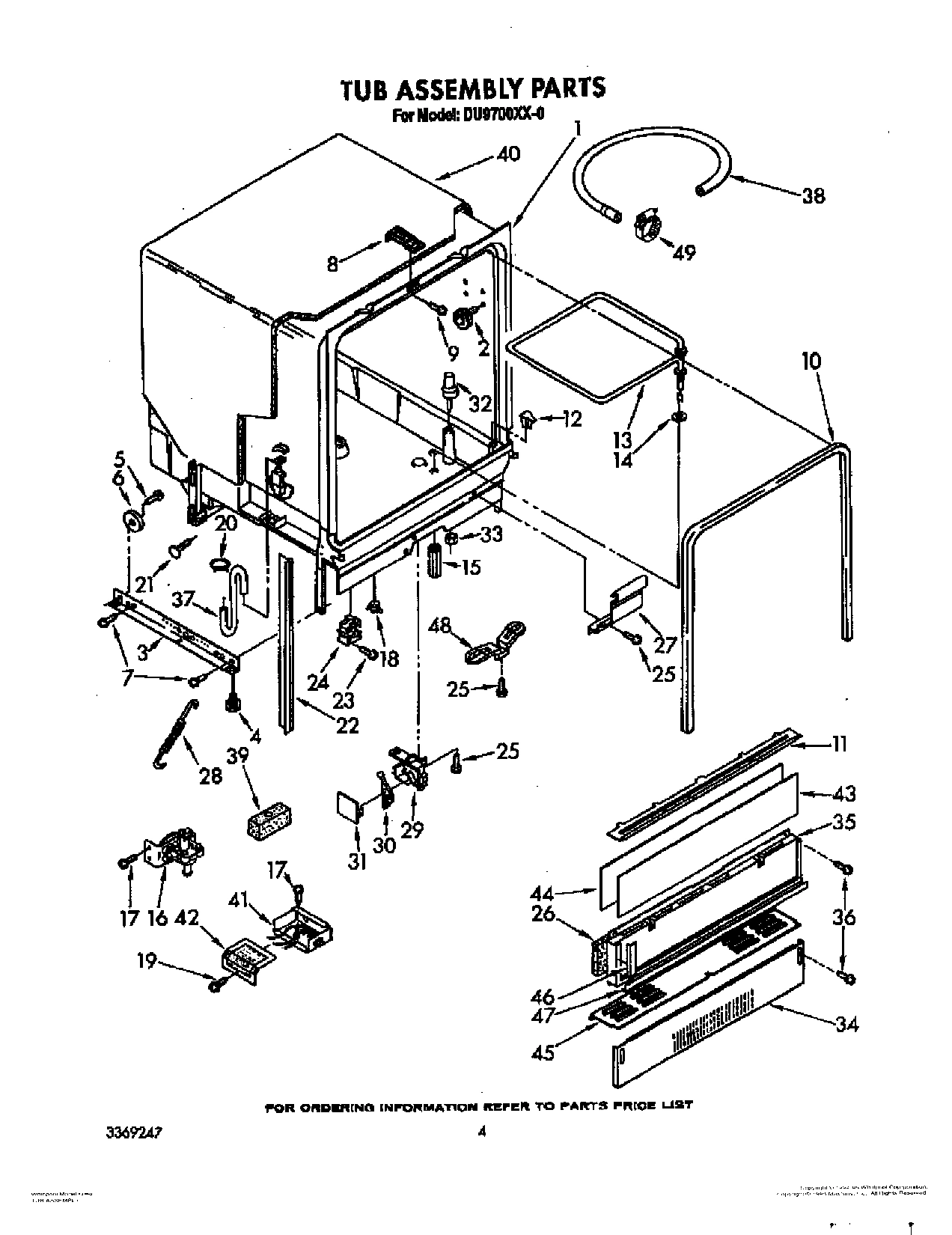 04 - TUB ASSEMBLY