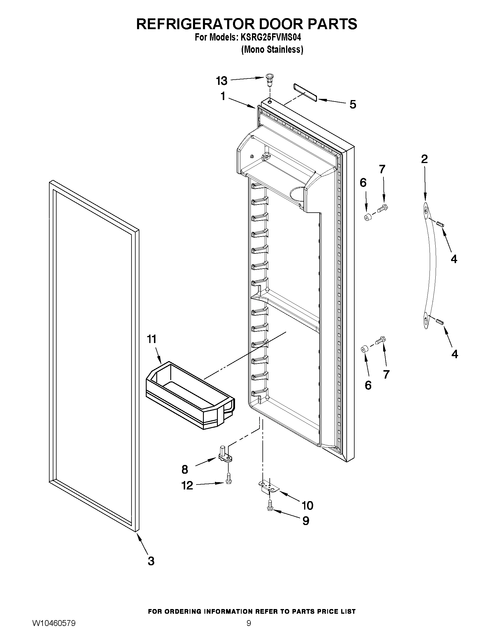 06 - REFRIGERATOR DOOR PARTS