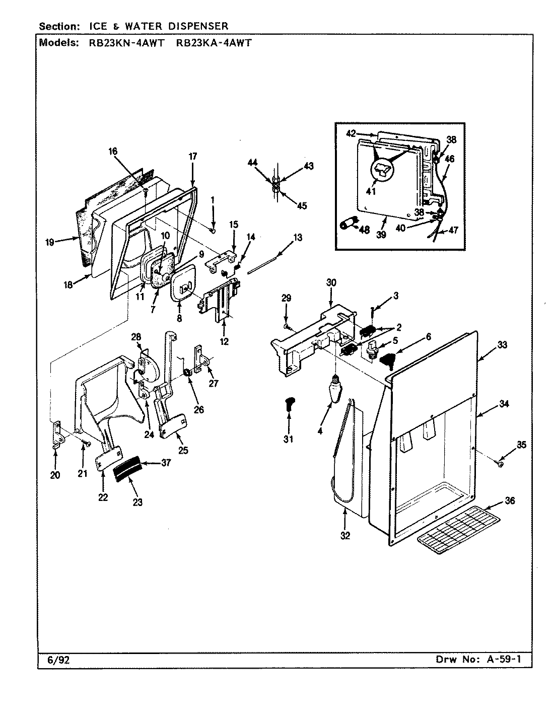 06 - ICE & WATER DISPENSER
