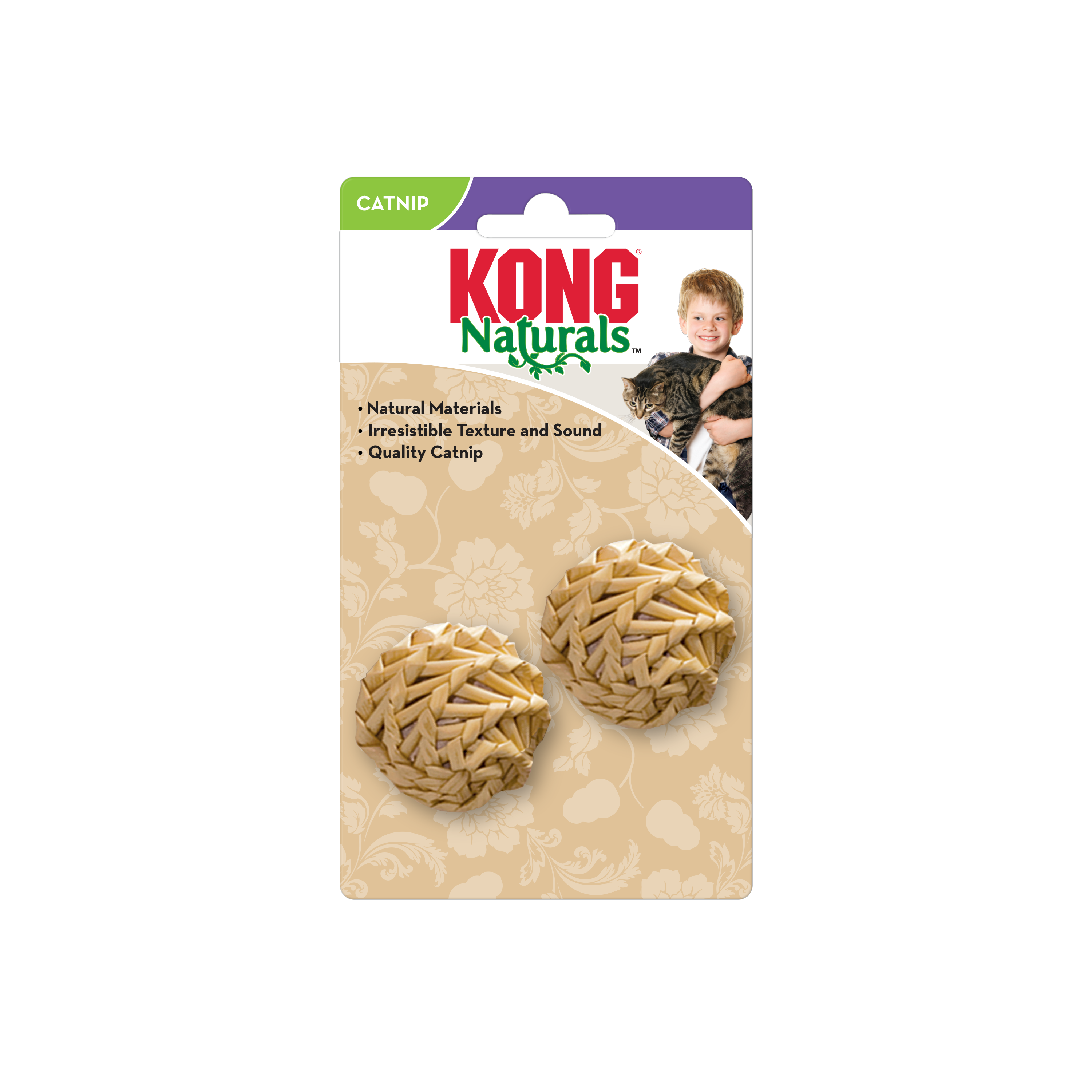 Naturals Straw Ball 2-pk onpack product image