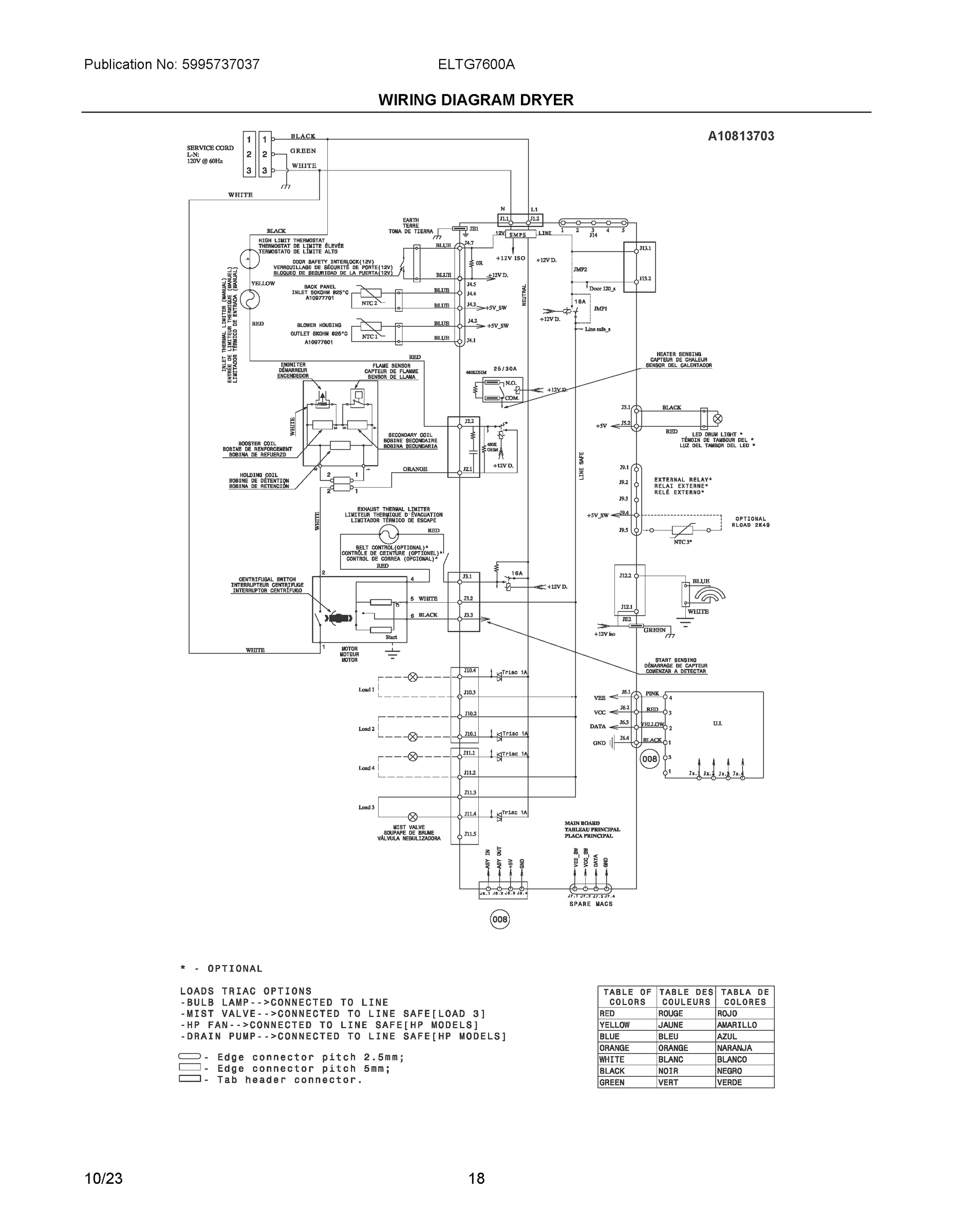 07 - WIRING DIAGRAM DRYER