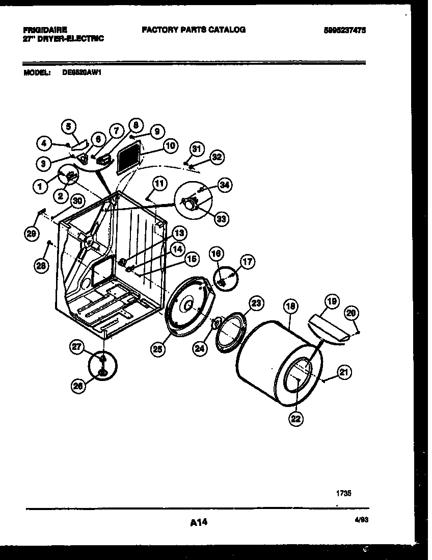 02 - CABINET AND COMPONENT PARTS
