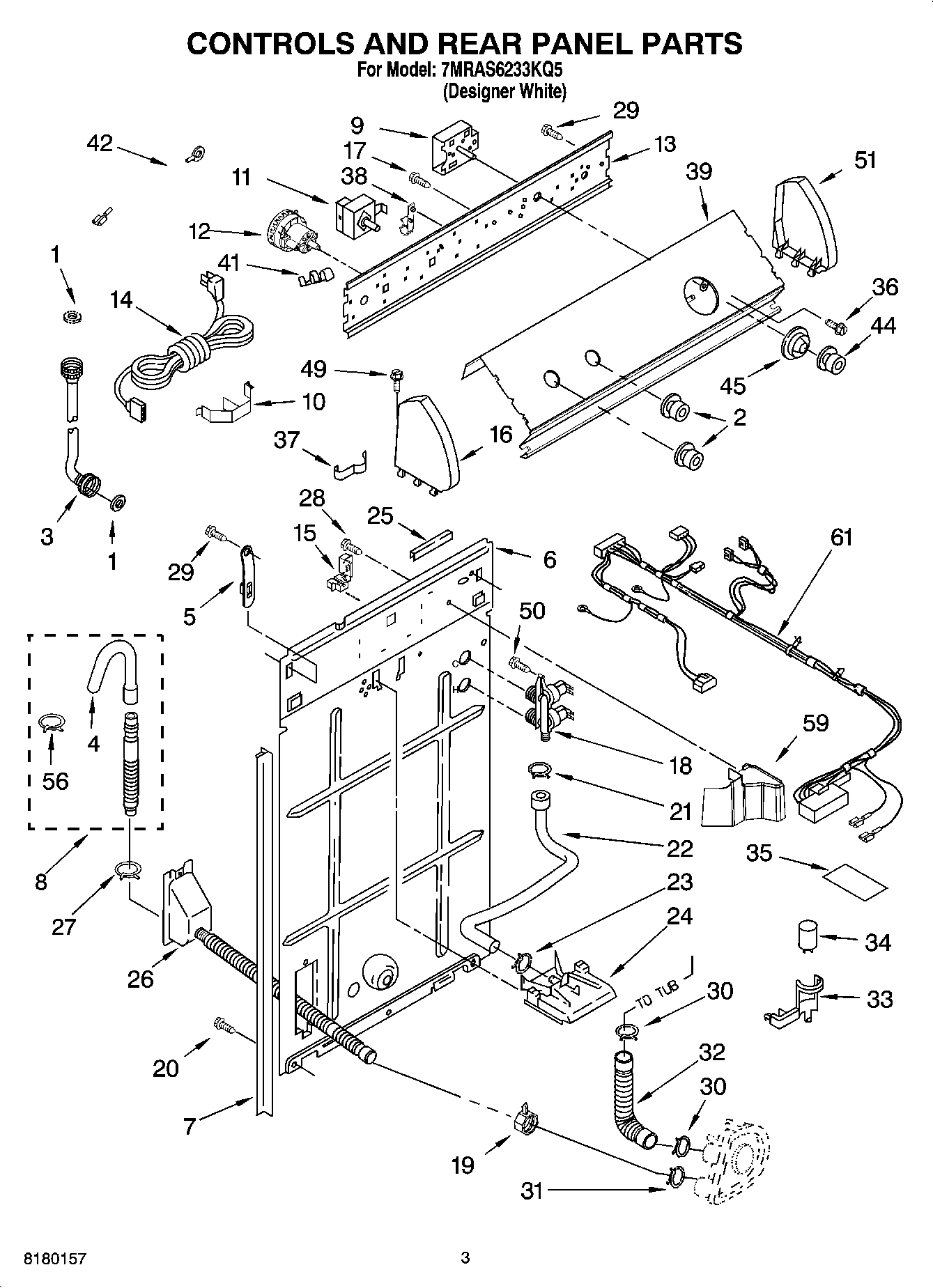 02 - CONTROLS AND REAR PANEL PARTS
