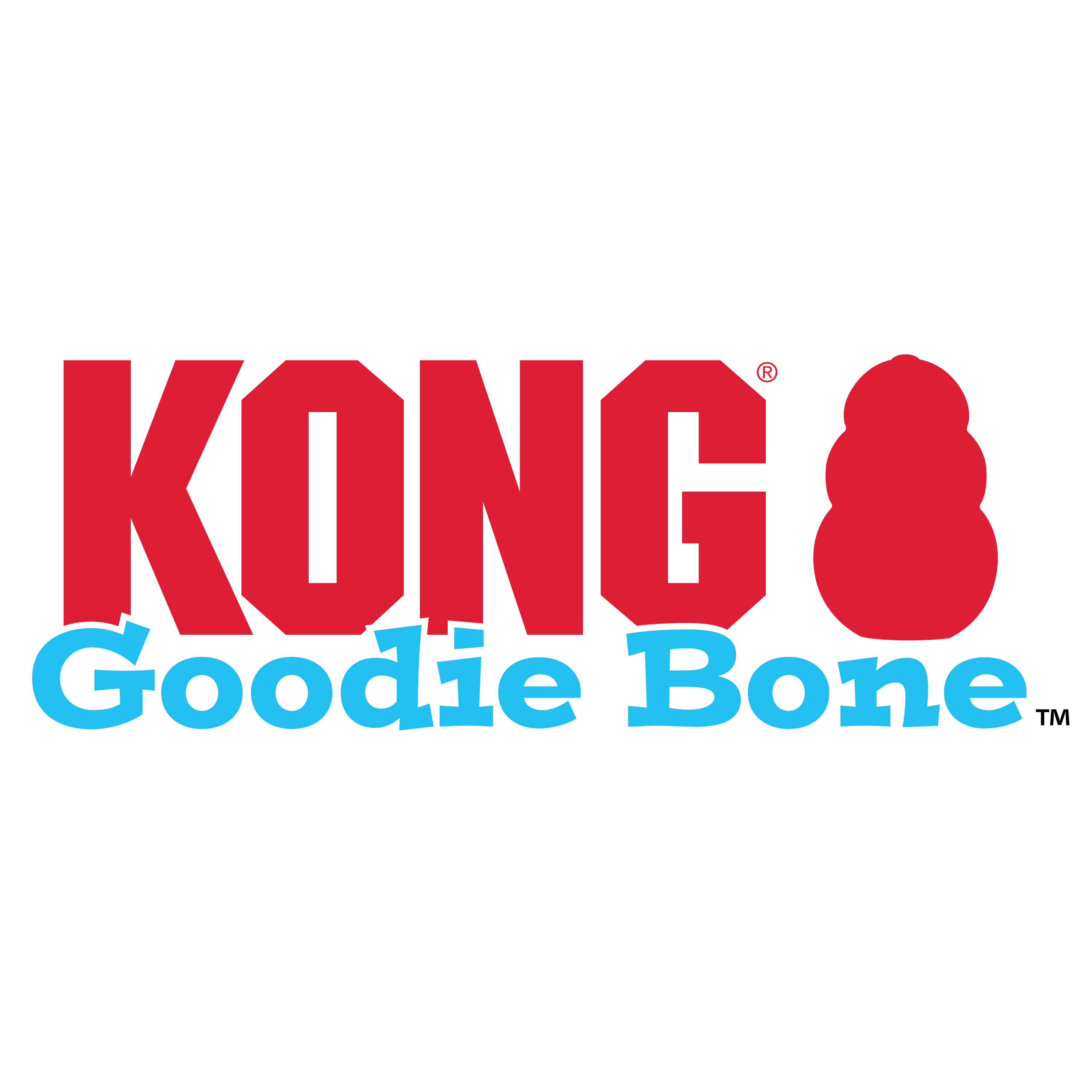 Kong Puppy Goodie Bone met Touw alt1 productafbeelding