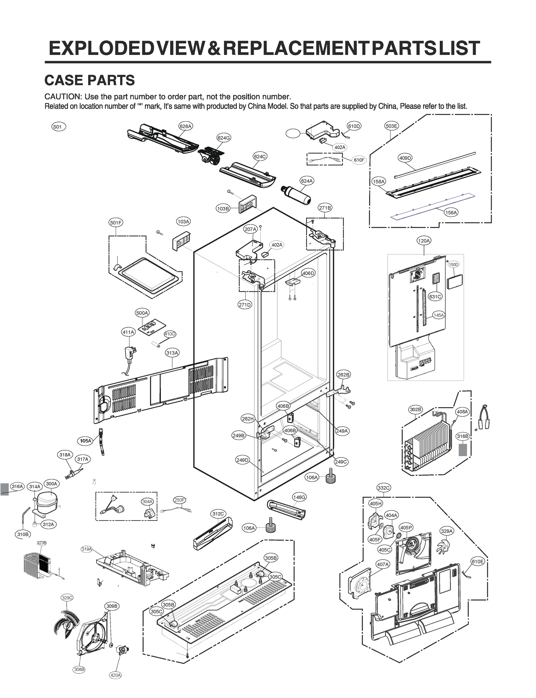 CASE PARTS