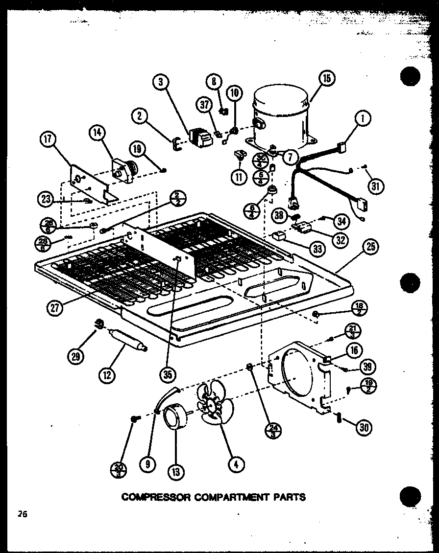 01 - COMPRESSOR COMPARTMENT PARTS