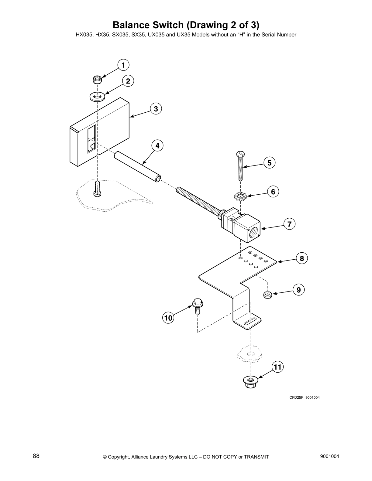 Balance Switch (Drawing 2 of 3)