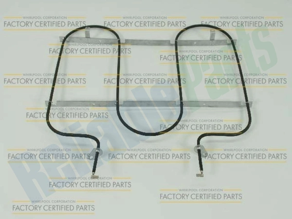 thumbnail interactive-video image 1 of ERP Broil Heating Element For Vintage Whirlpool Roper - Replaces 258107, 312308, 660579, WP660579 1 of 5