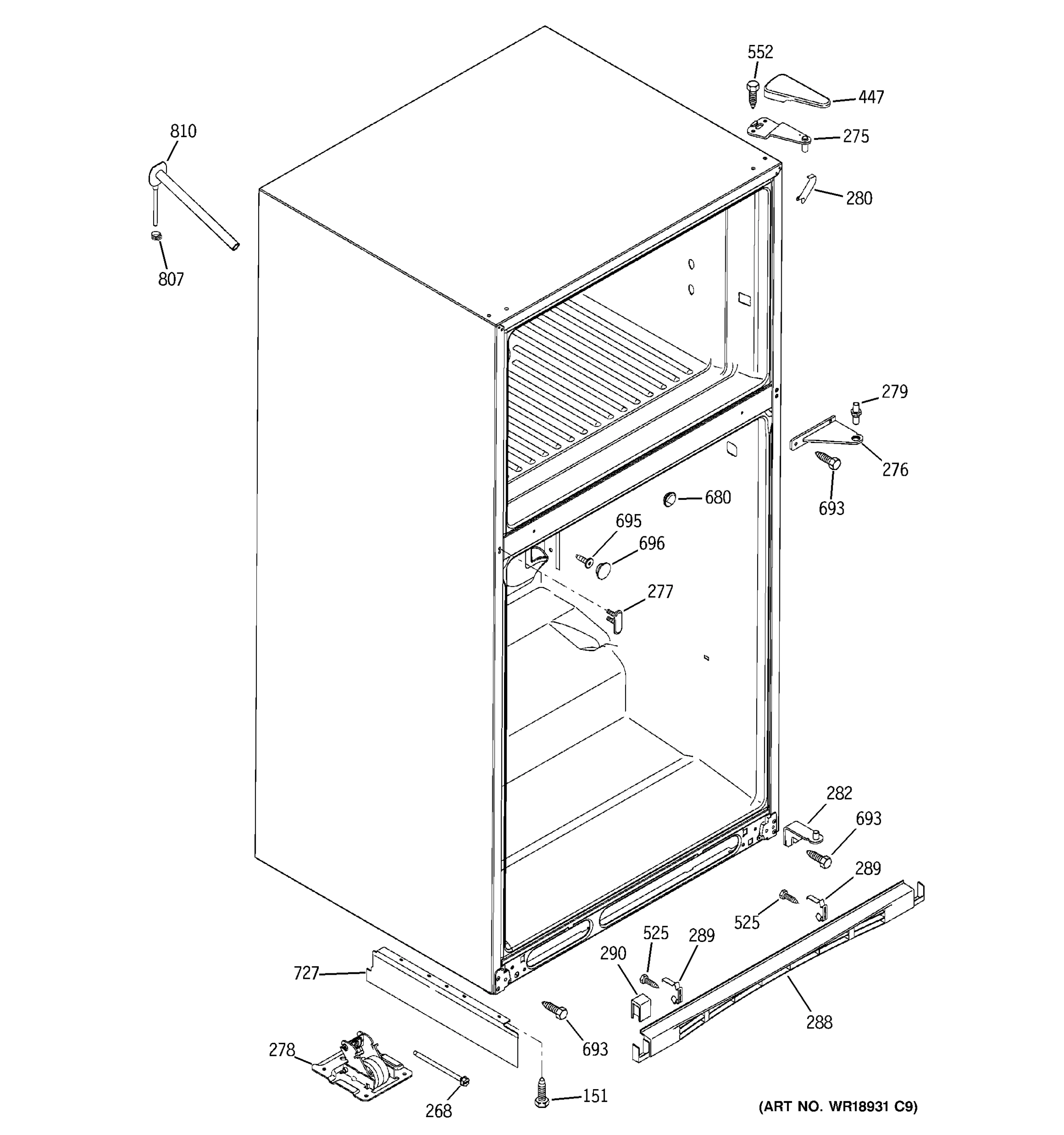CASE PARTS