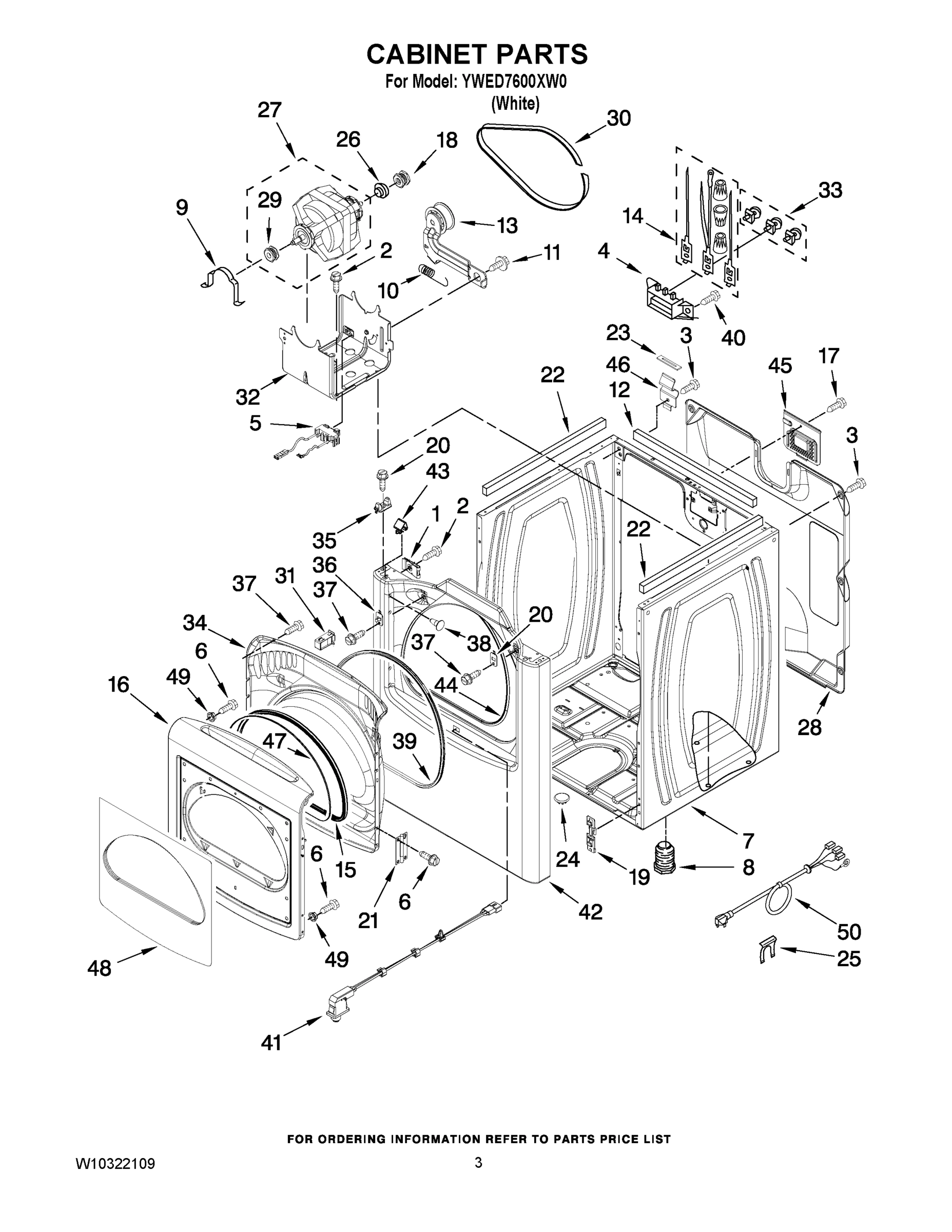 02 - CABINET PARTS