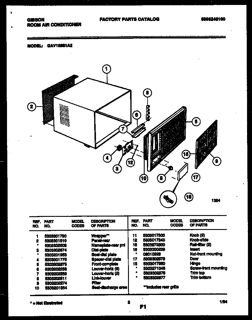 02 - CABINET PARTS