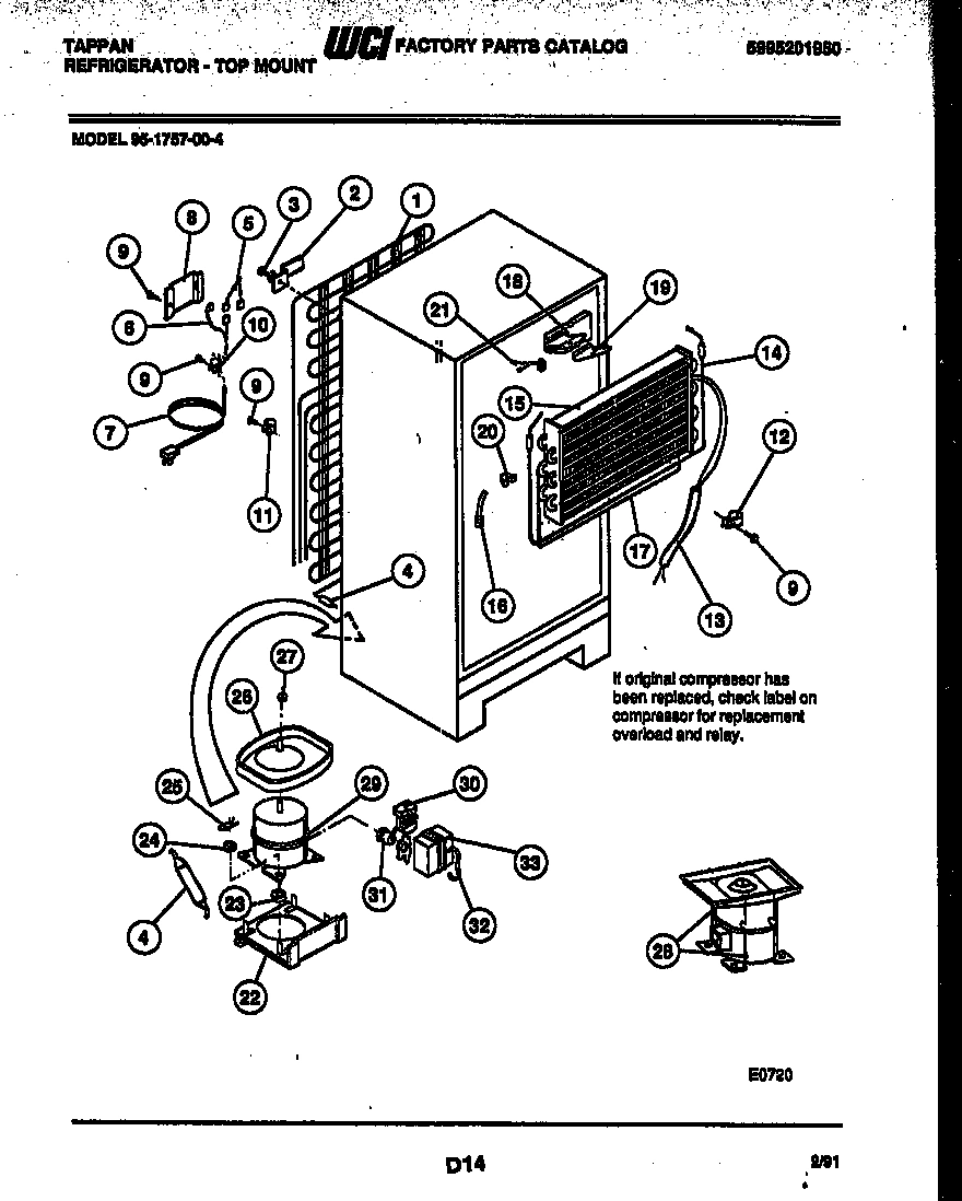 05 - SYSTEM AND AUTOMATIC DEFROST PARTS