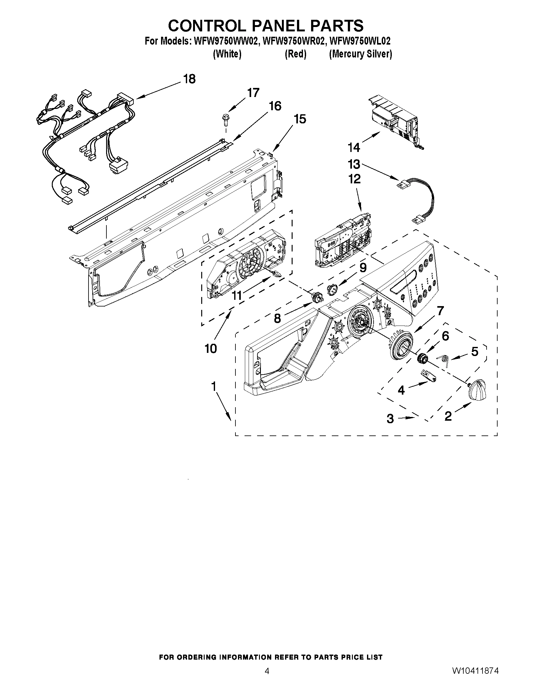 03 - CONTROL PANEL PARTS