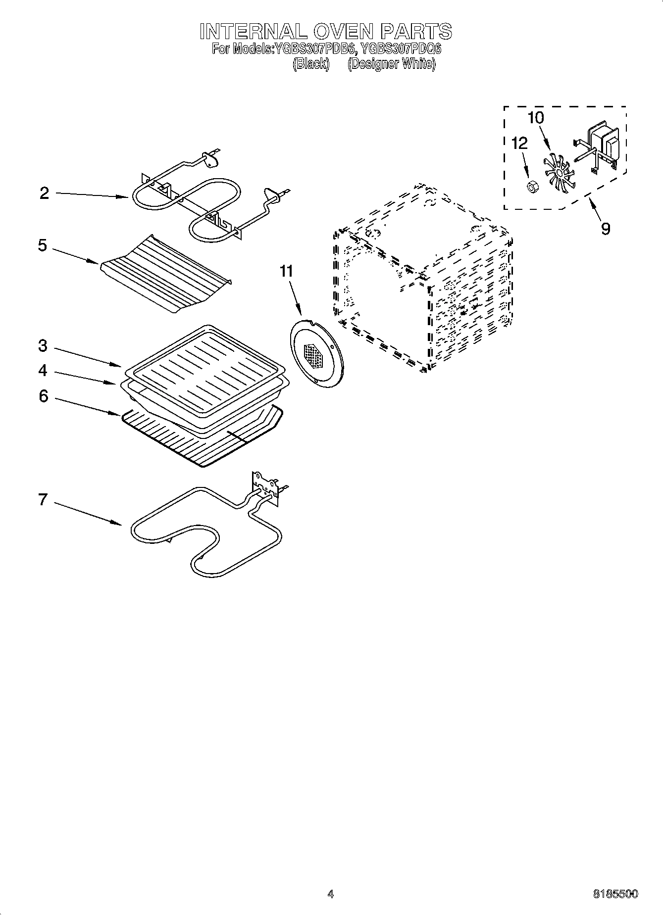 03 - INTERNAL OVEN PARTS