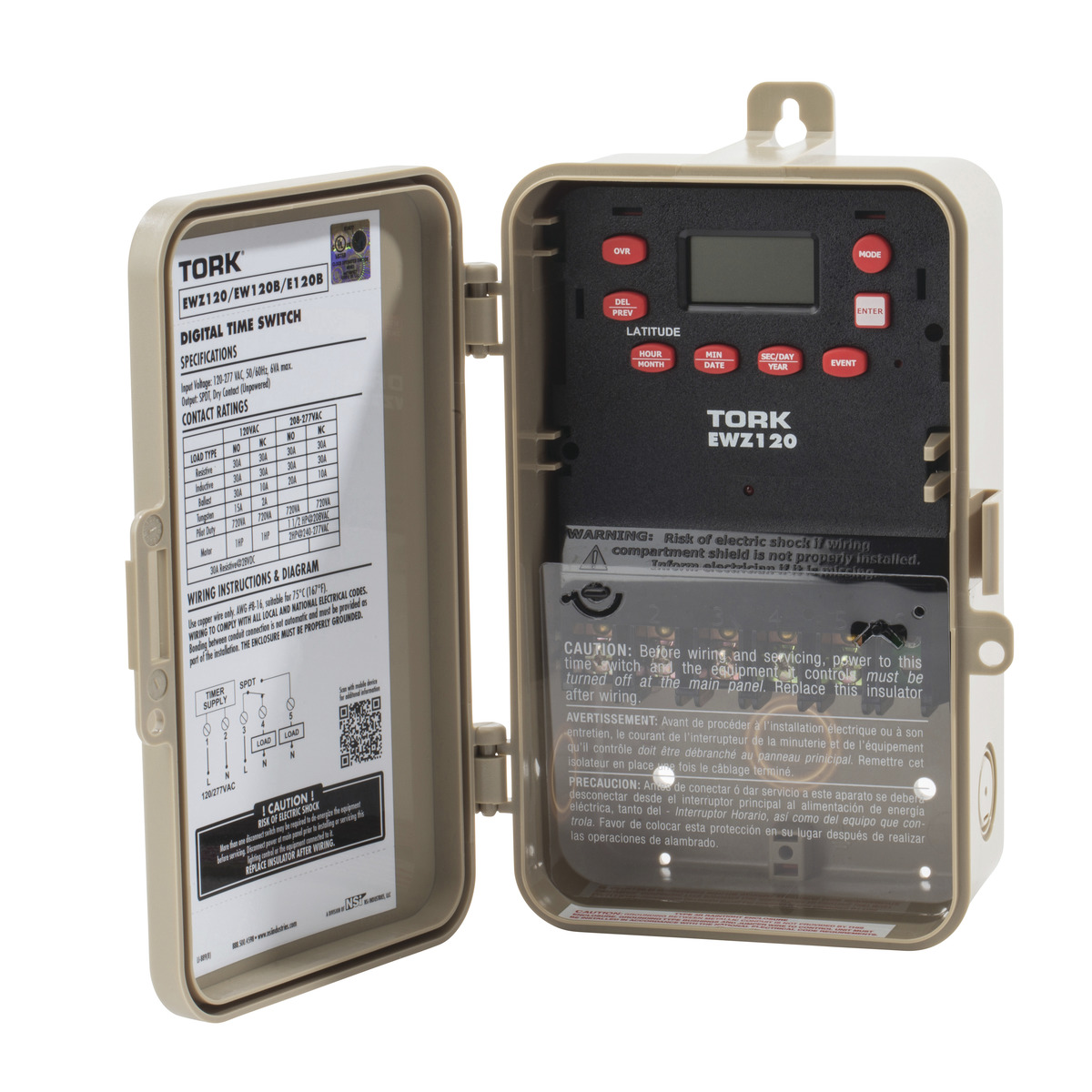 NSI - Industries Timer, Digital Astronomic 7 1 SunSet Channel Day