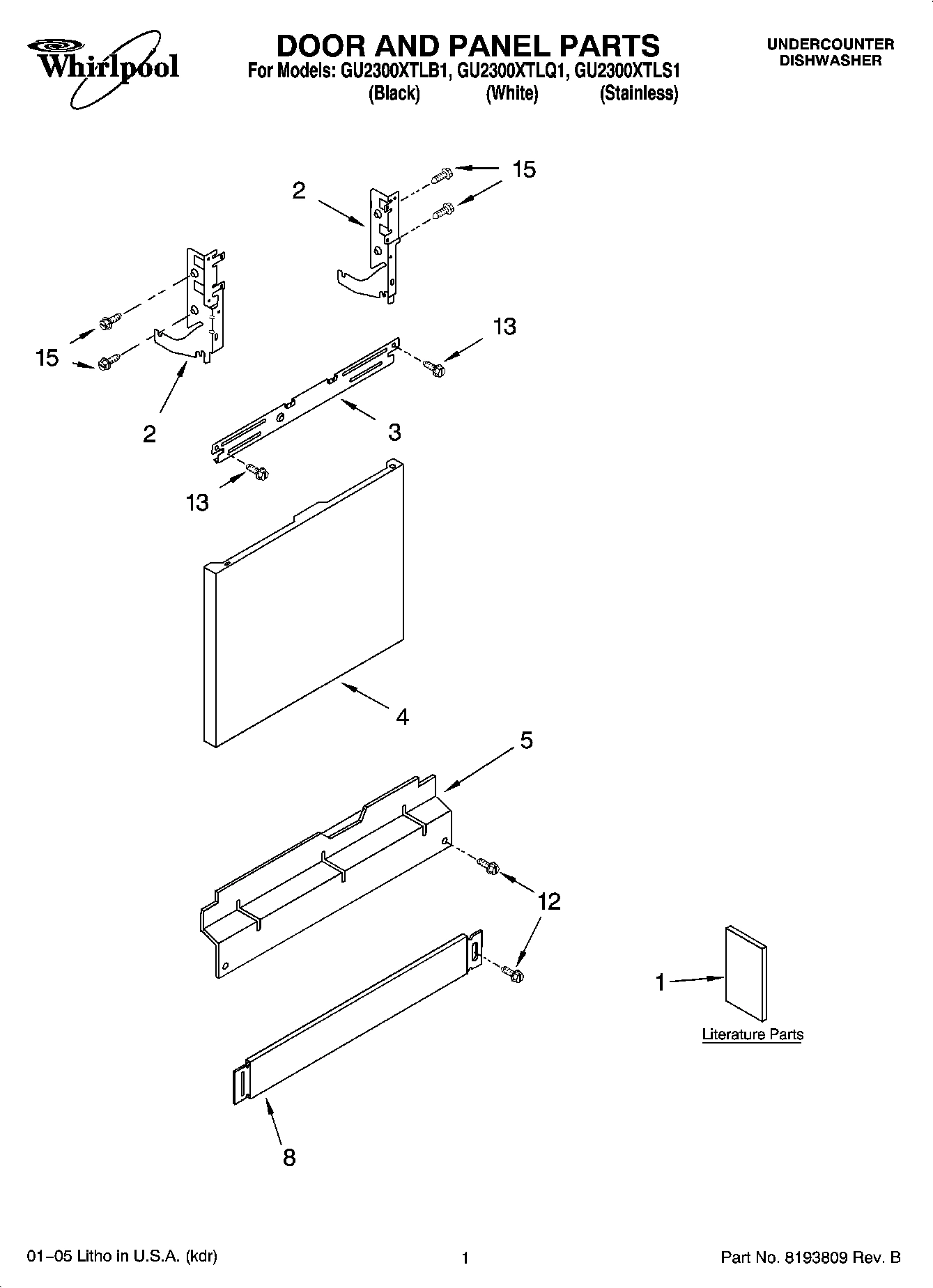01 - DOOR AND PANEL PARTS