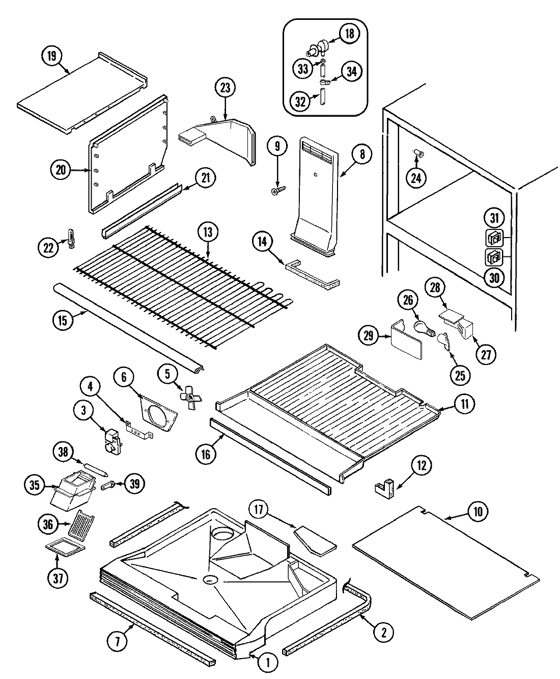01 - FREEZER COMPARTMENT