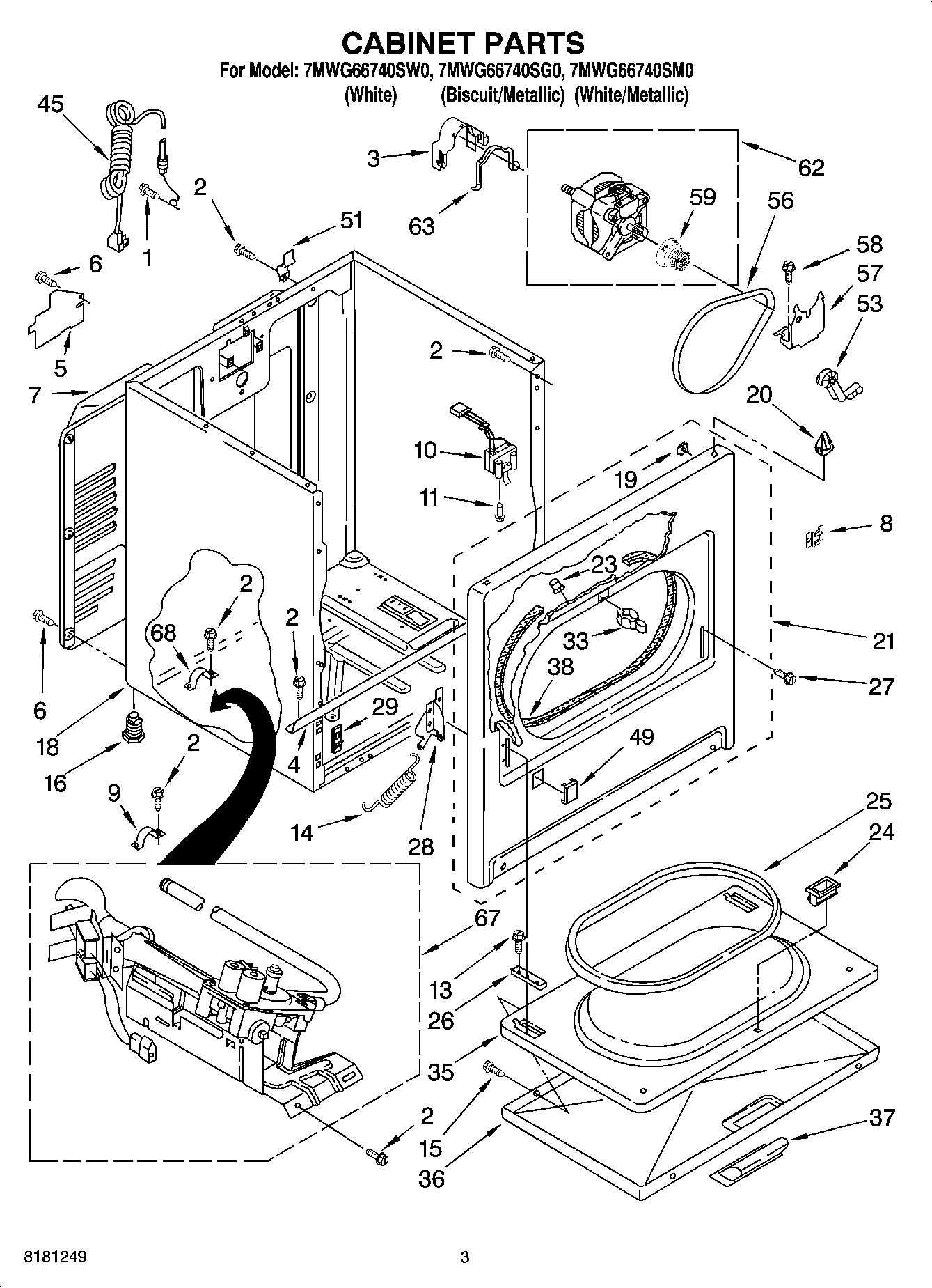 02 - CABINET PARTS