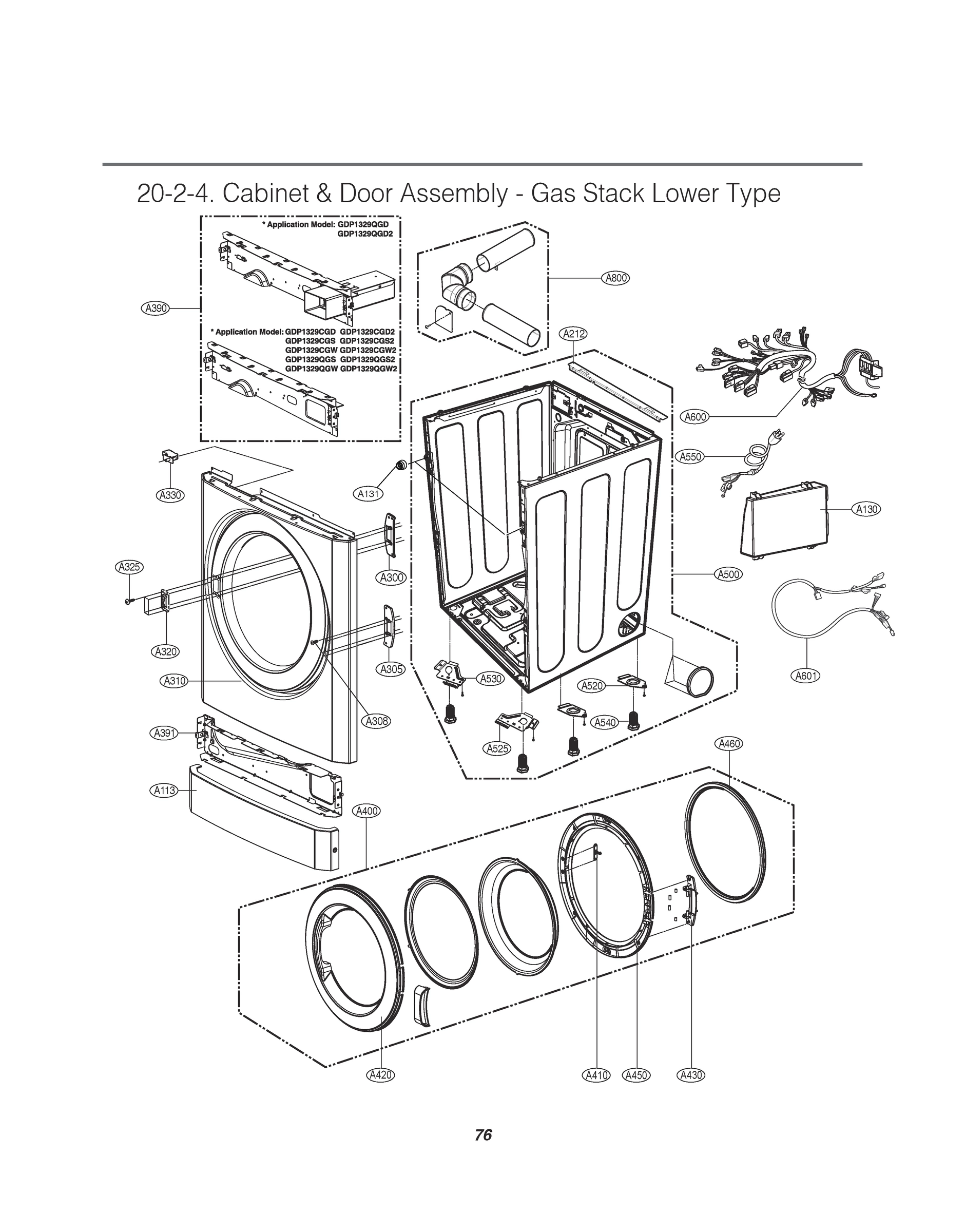 CABINET & DOOR ASSEMBLY