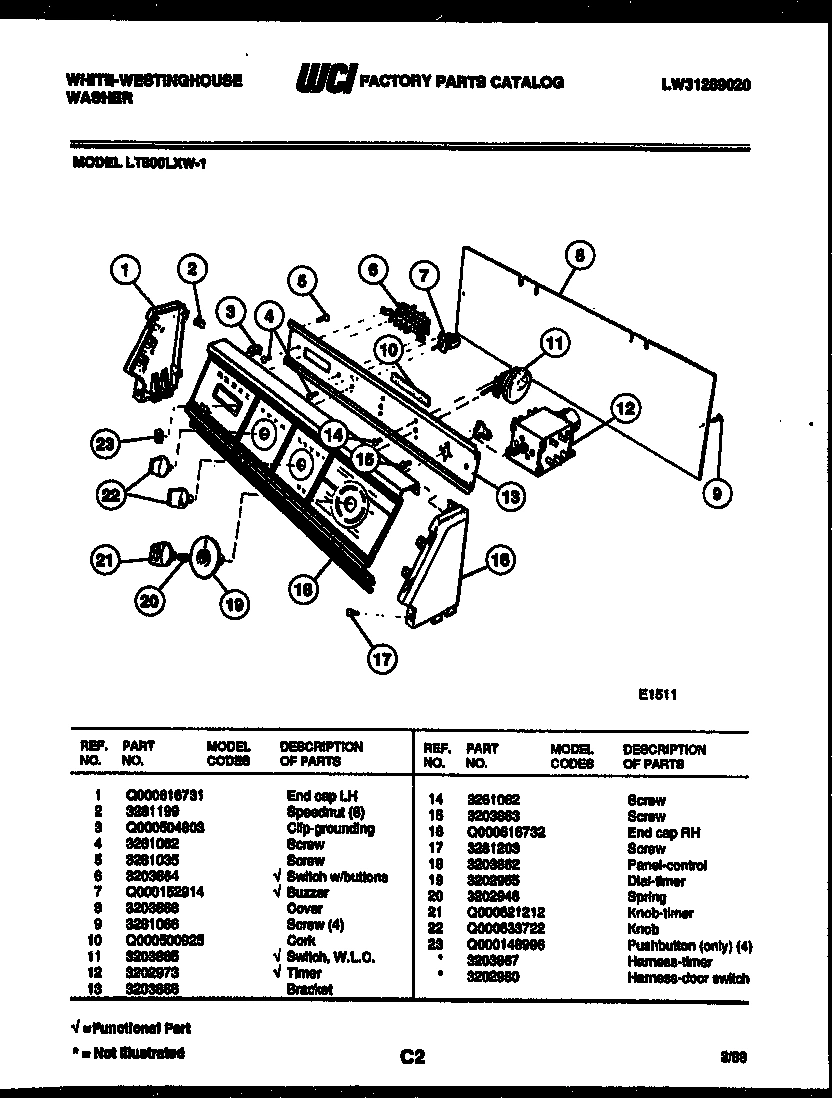 02 - CONSOLE AND CONTROL PARTS