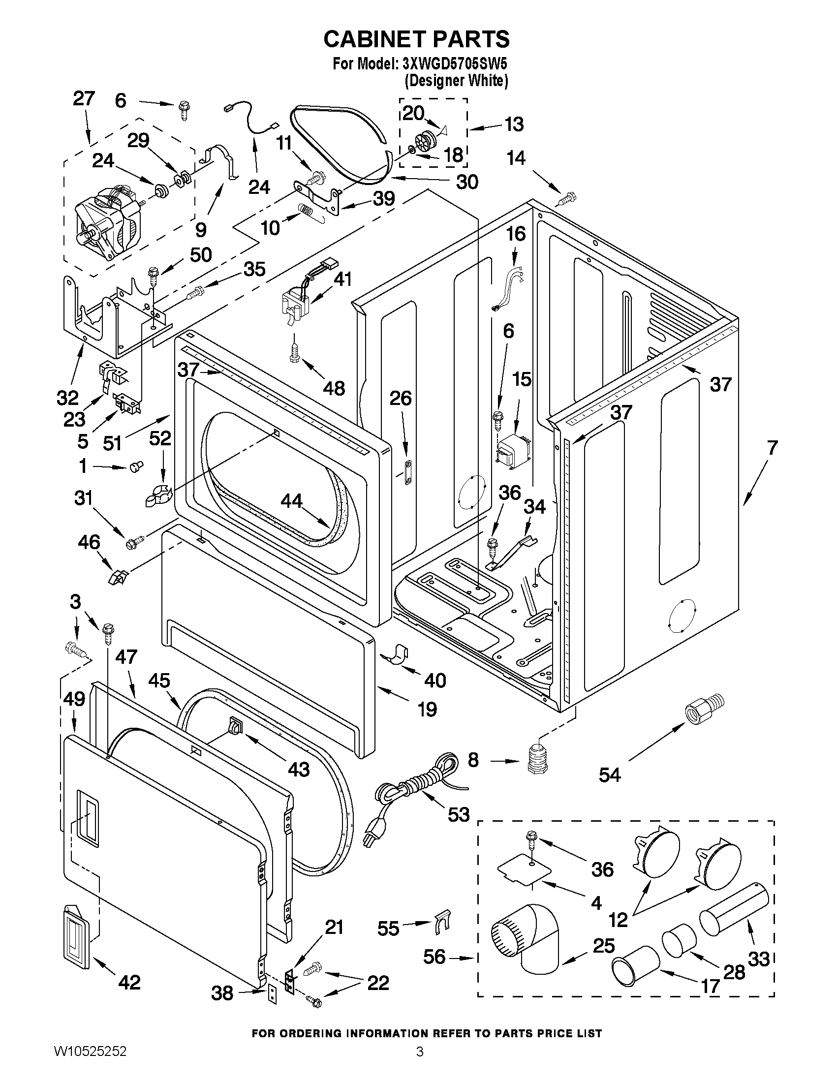 02 - CABINET PARTS