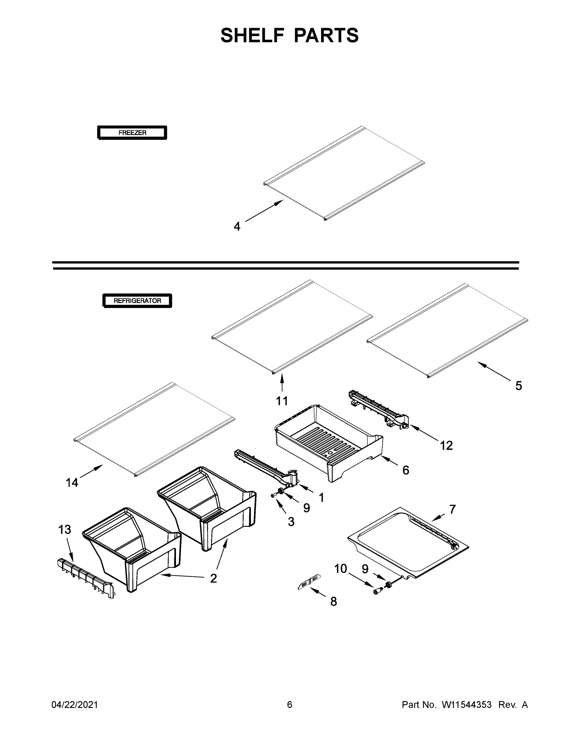 04 - SHELF PARTS