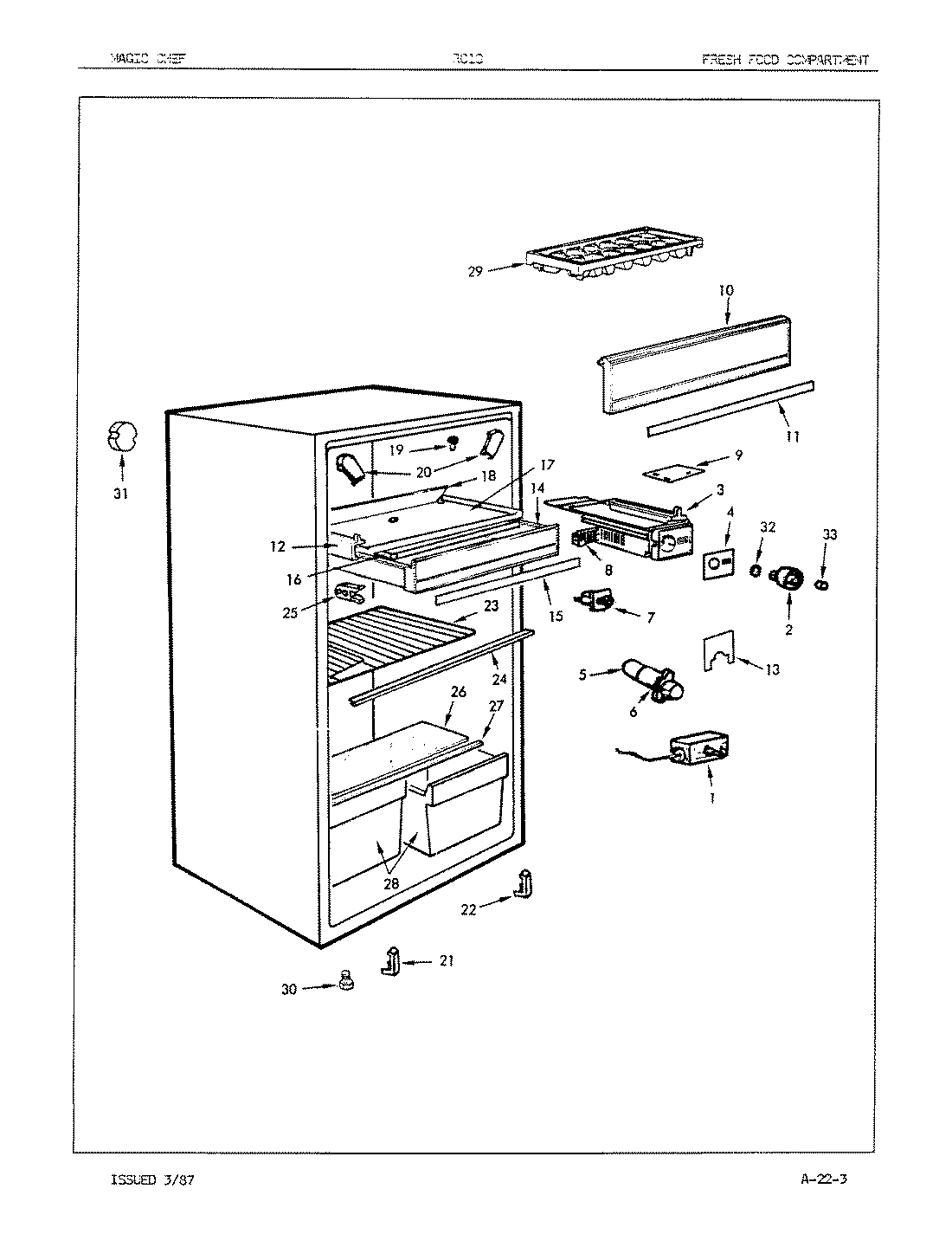 01 - FRESH FOOD COMPARTMENT