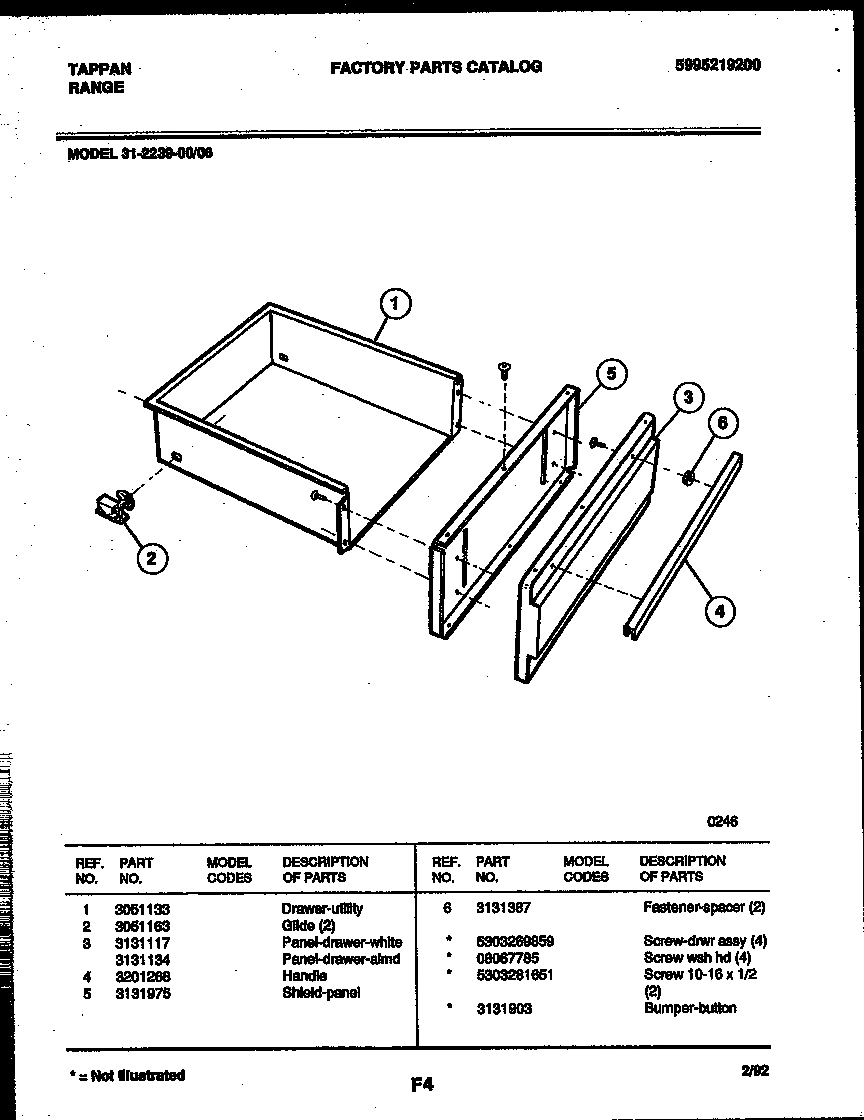 05 - DRAWER PARTS
