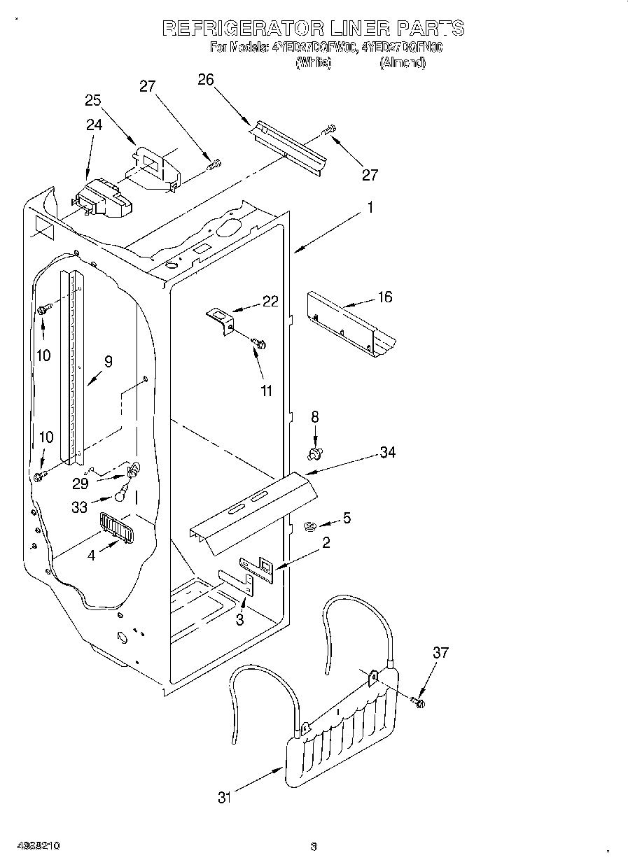 02 - REFRIGERATOR LINER