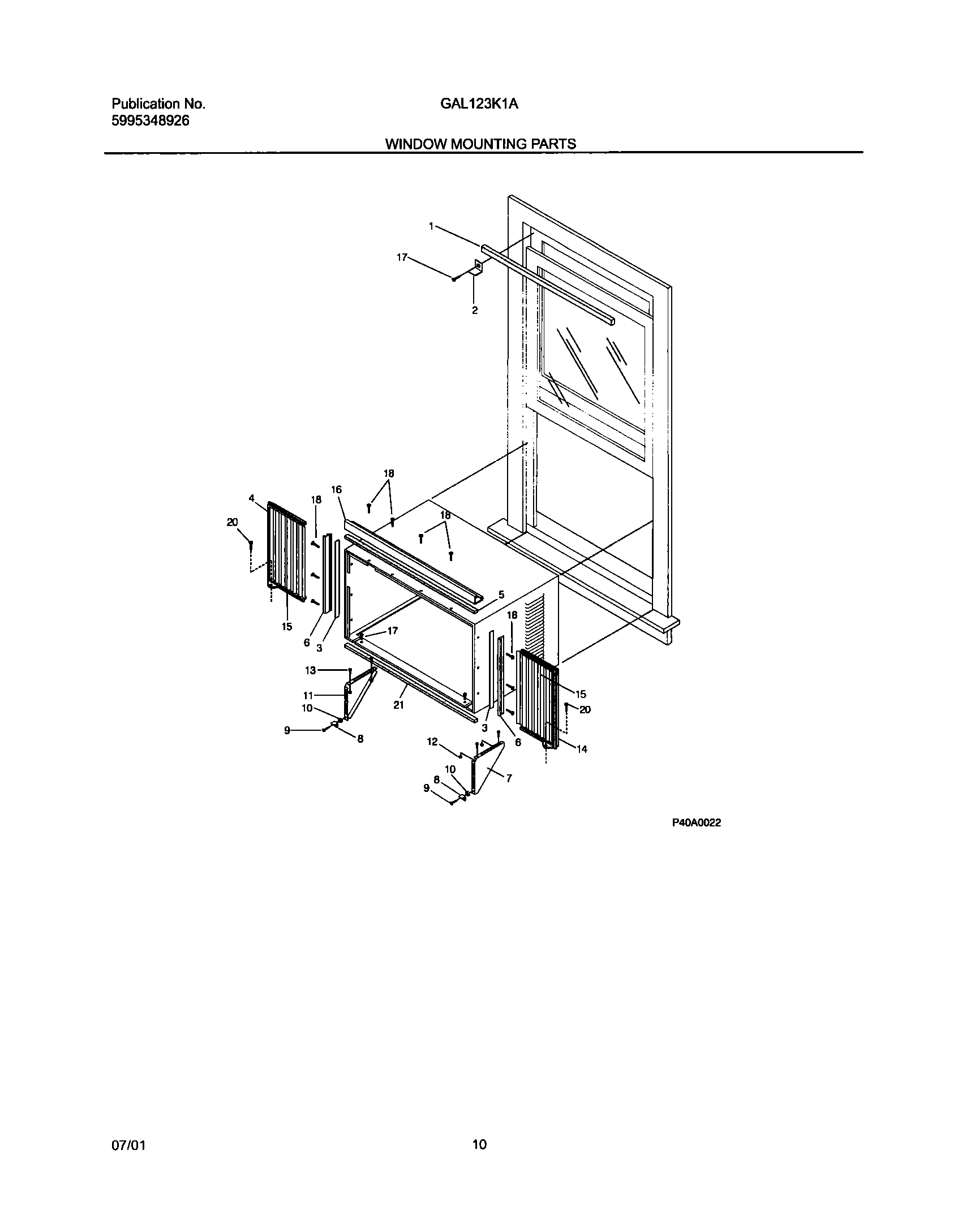 11 - WINDOW MOUNTING