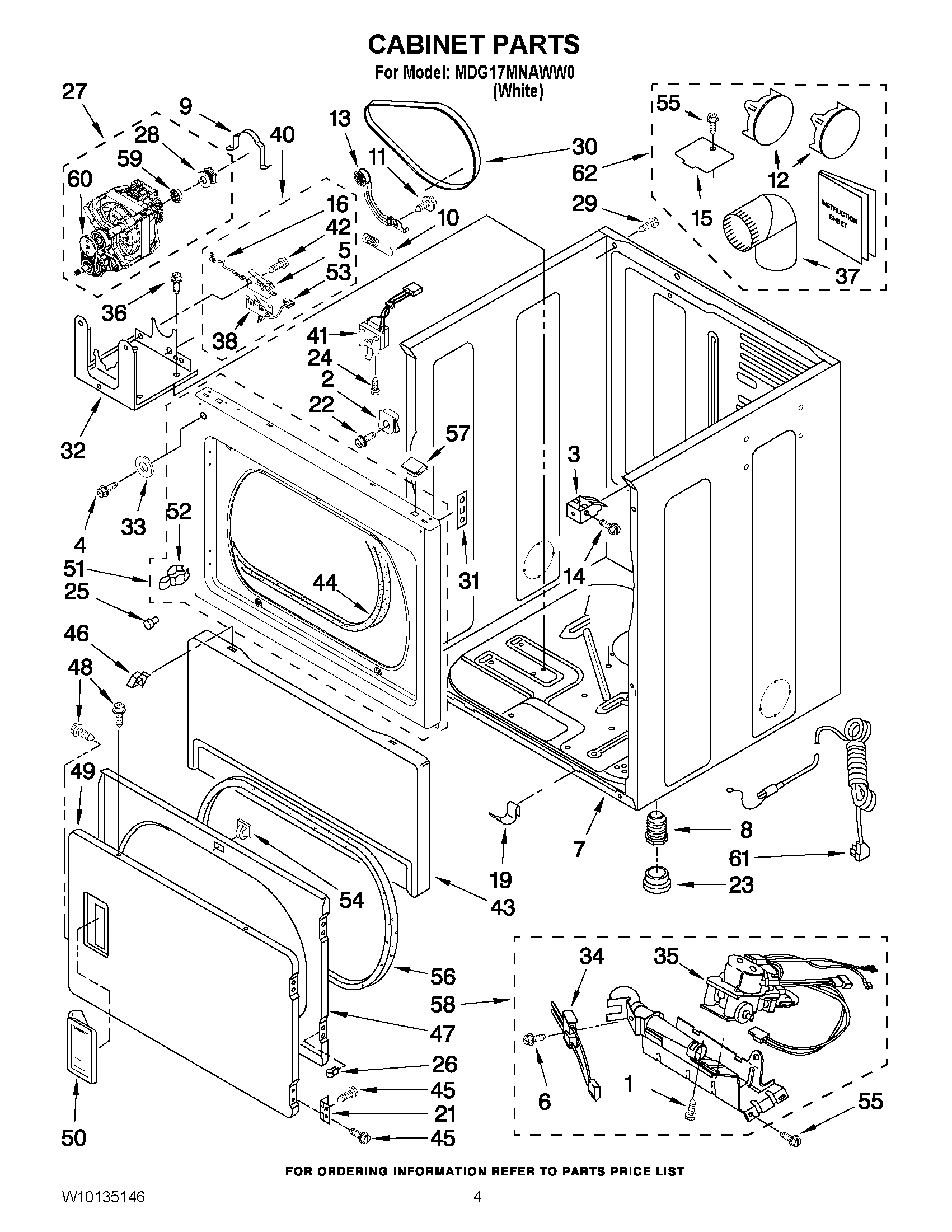 02 - CABINET PARTS