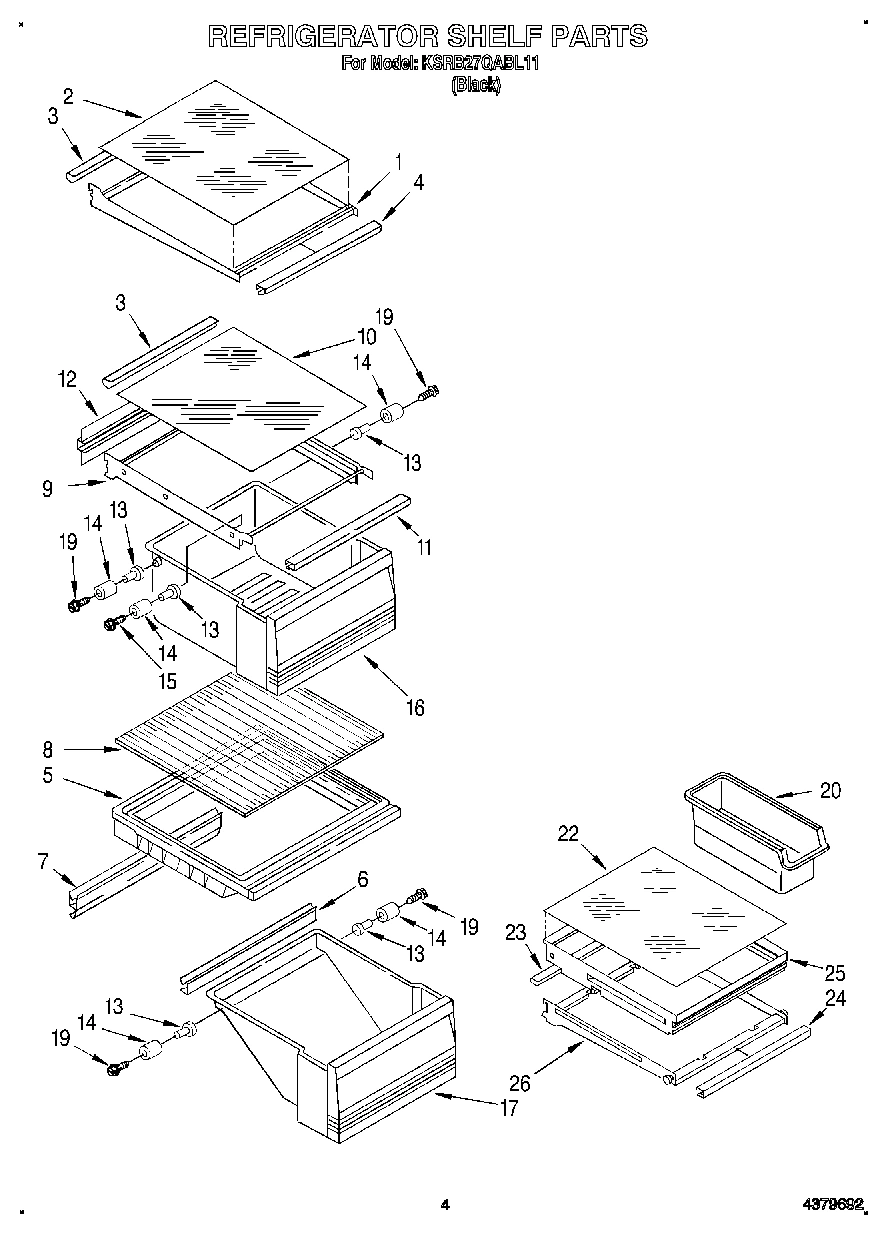 03 - REFRIGERATOR SHELF