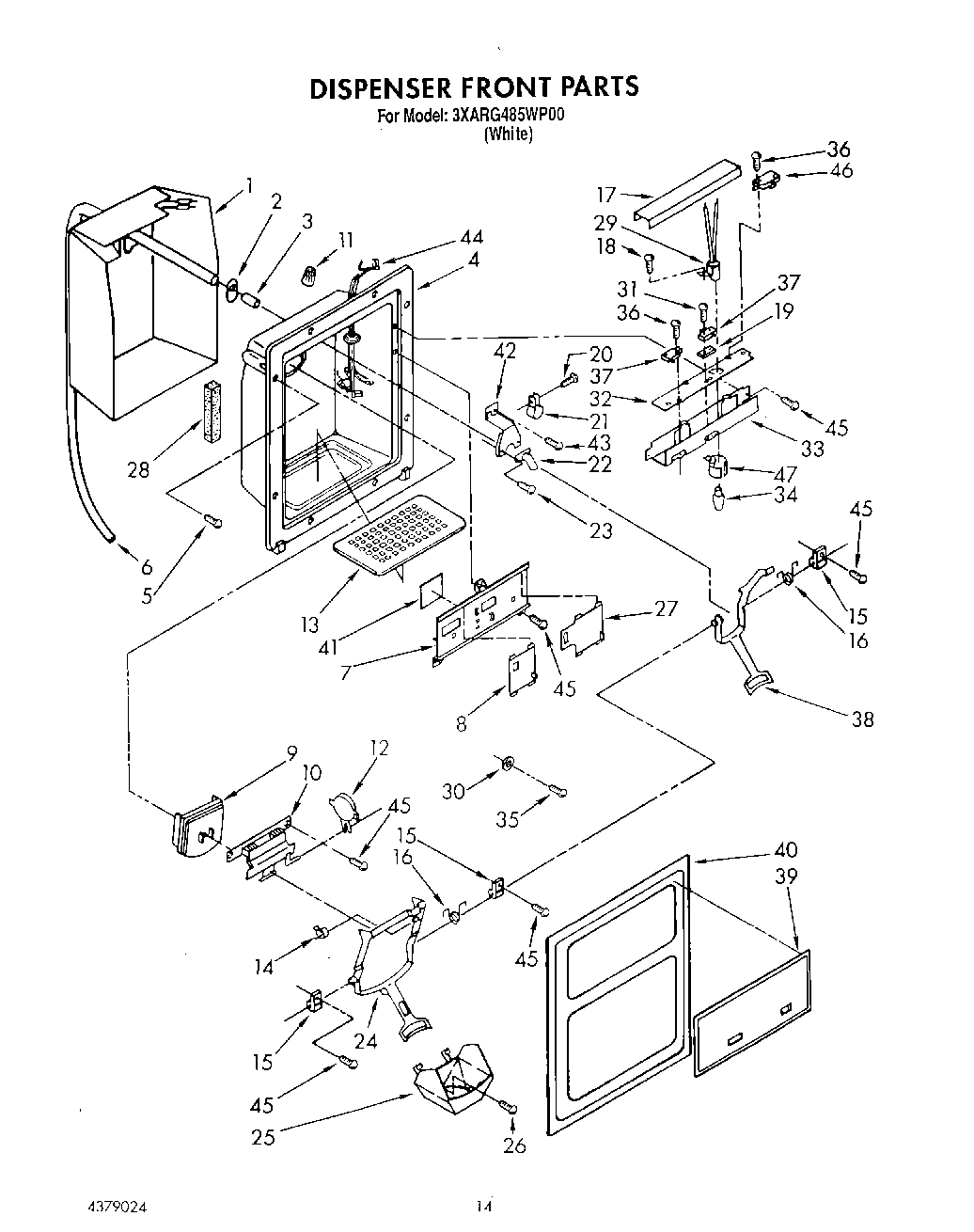 08 - DISPENSER FRONT
