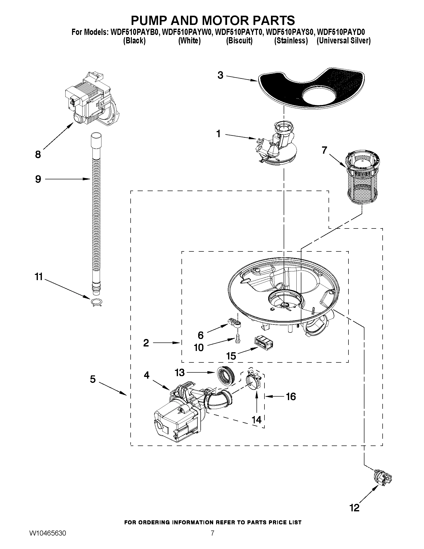 06 - PUMP AND MOTOR PARTS