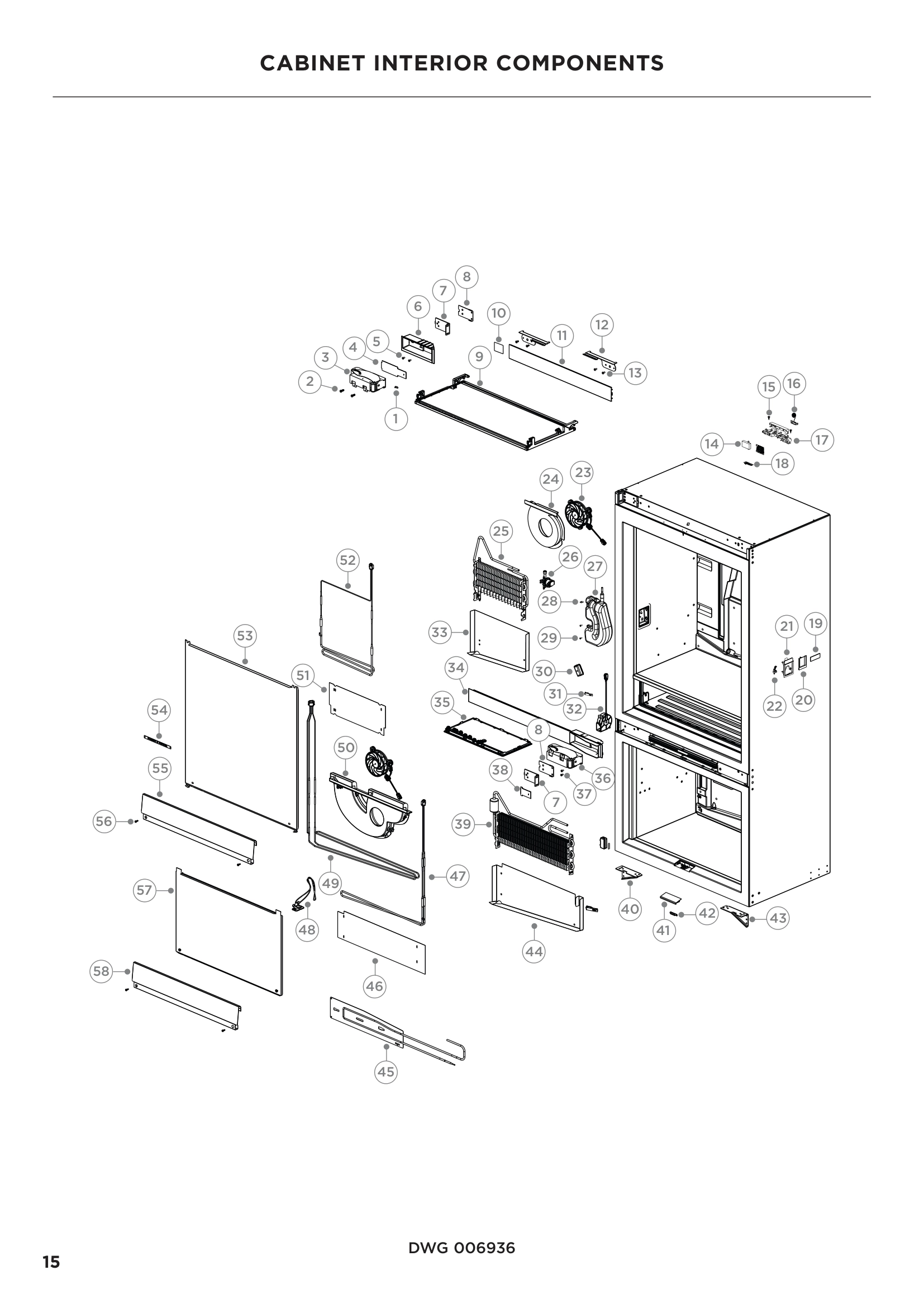 CABINET INTERIOR COMPONENTS