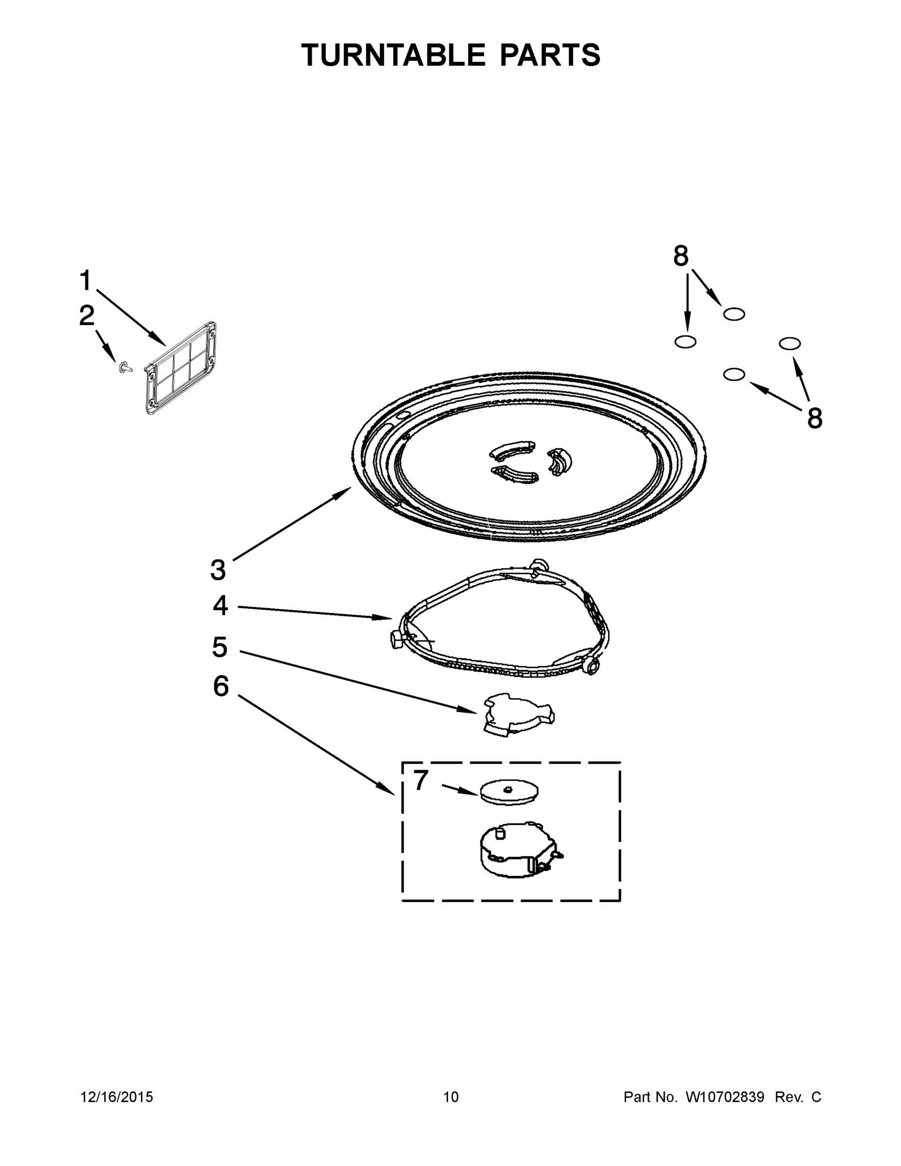 06 - TURNTABLE PARTS