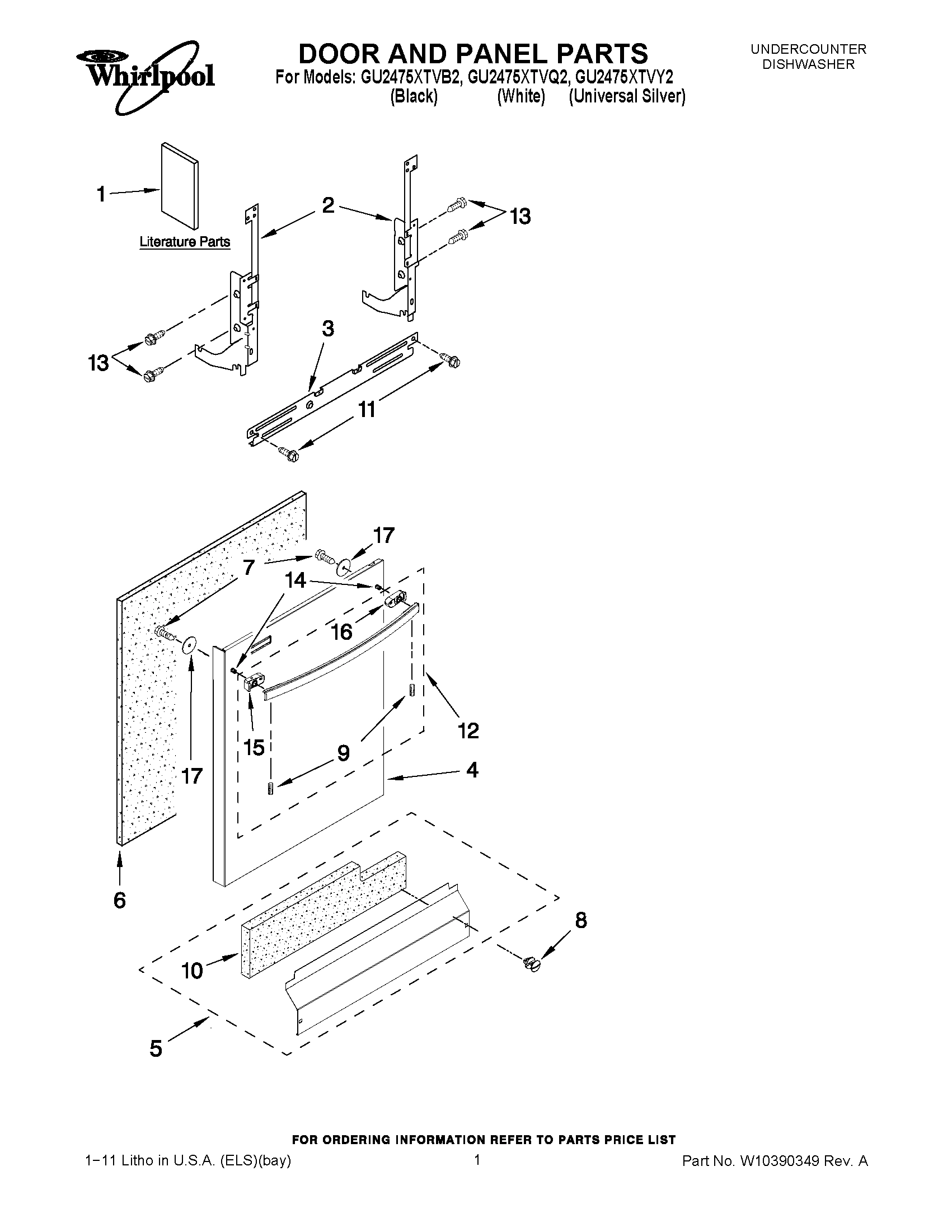01 - DOOR AND PANEL PARTS
