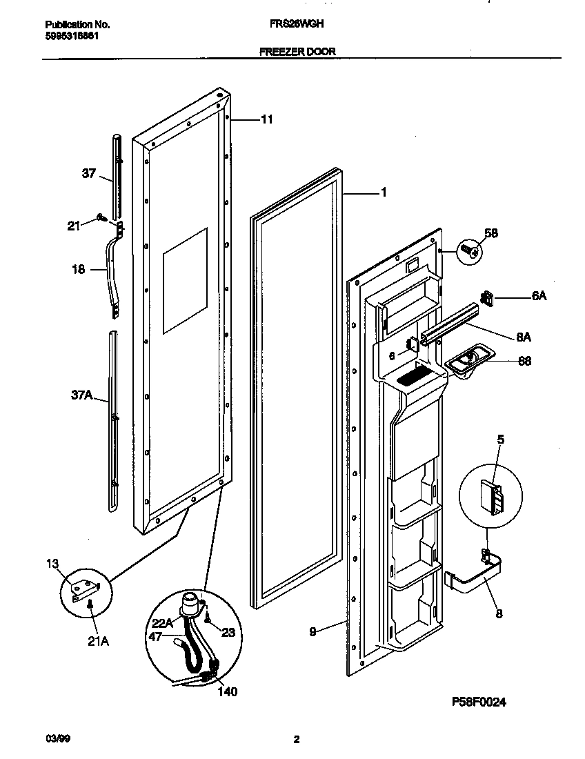 02 - FREEZER DOOR