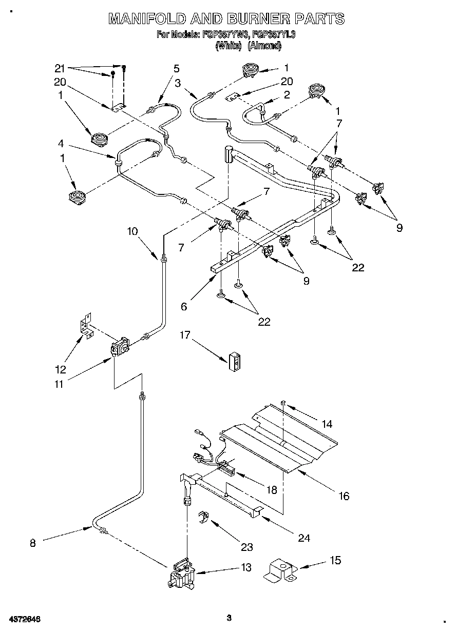 03 - MANIFOLD AND BURNER