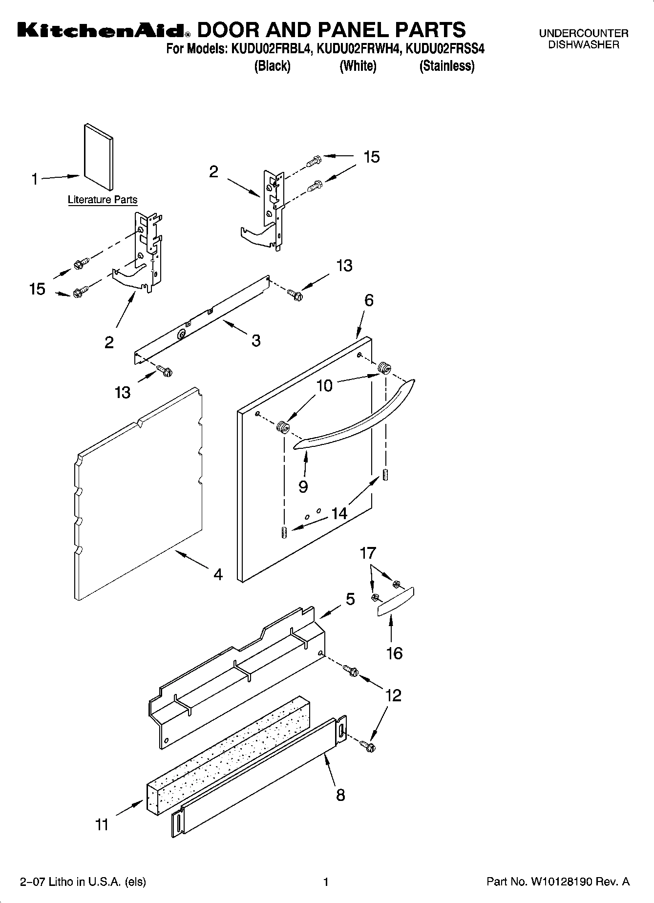 01 - DOOR AND PANEL PARTS